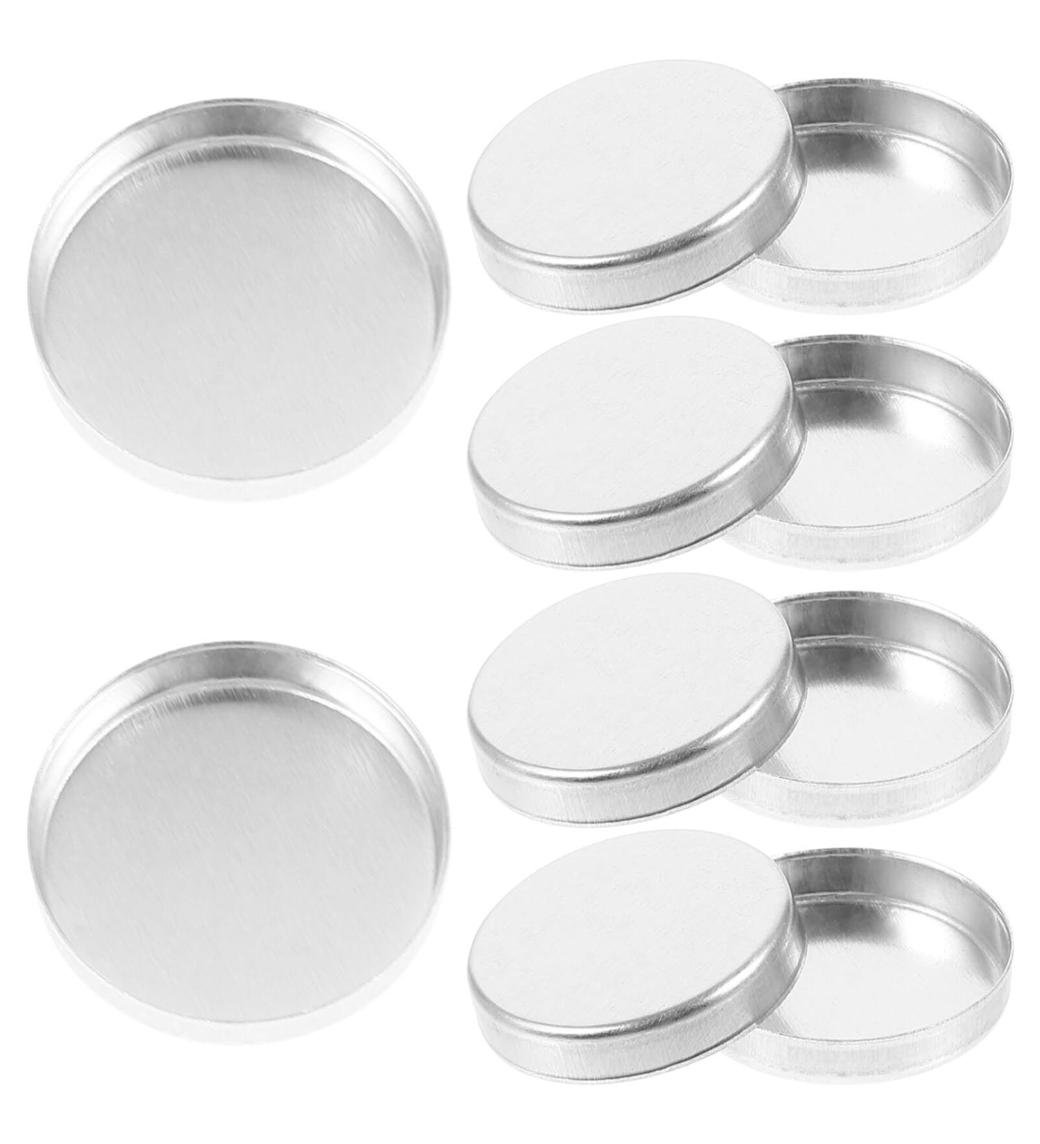 NOLITOY 10 Pcs Empty Round Metal Pans - Aluminum Tin Palette for Eyeshadow Blush Lipstick Organizer | Magnetic Makeup Palette 20mm - International Shipping - Buy Online on GoSupps.com