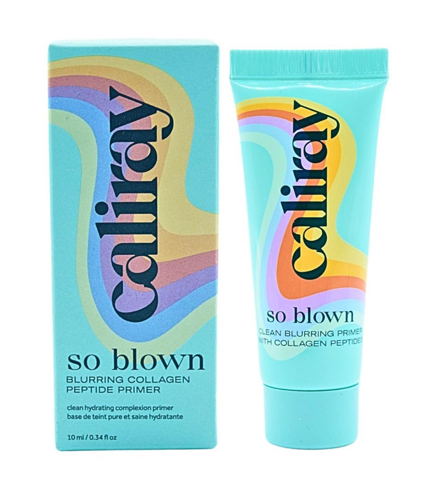 Caliray Mini So Blown Blurring & Hydrating Primer - Collagen Peptide & Niacinamide | 0.34 oz | International Shipping Available - Buy Online on GoSupps.com