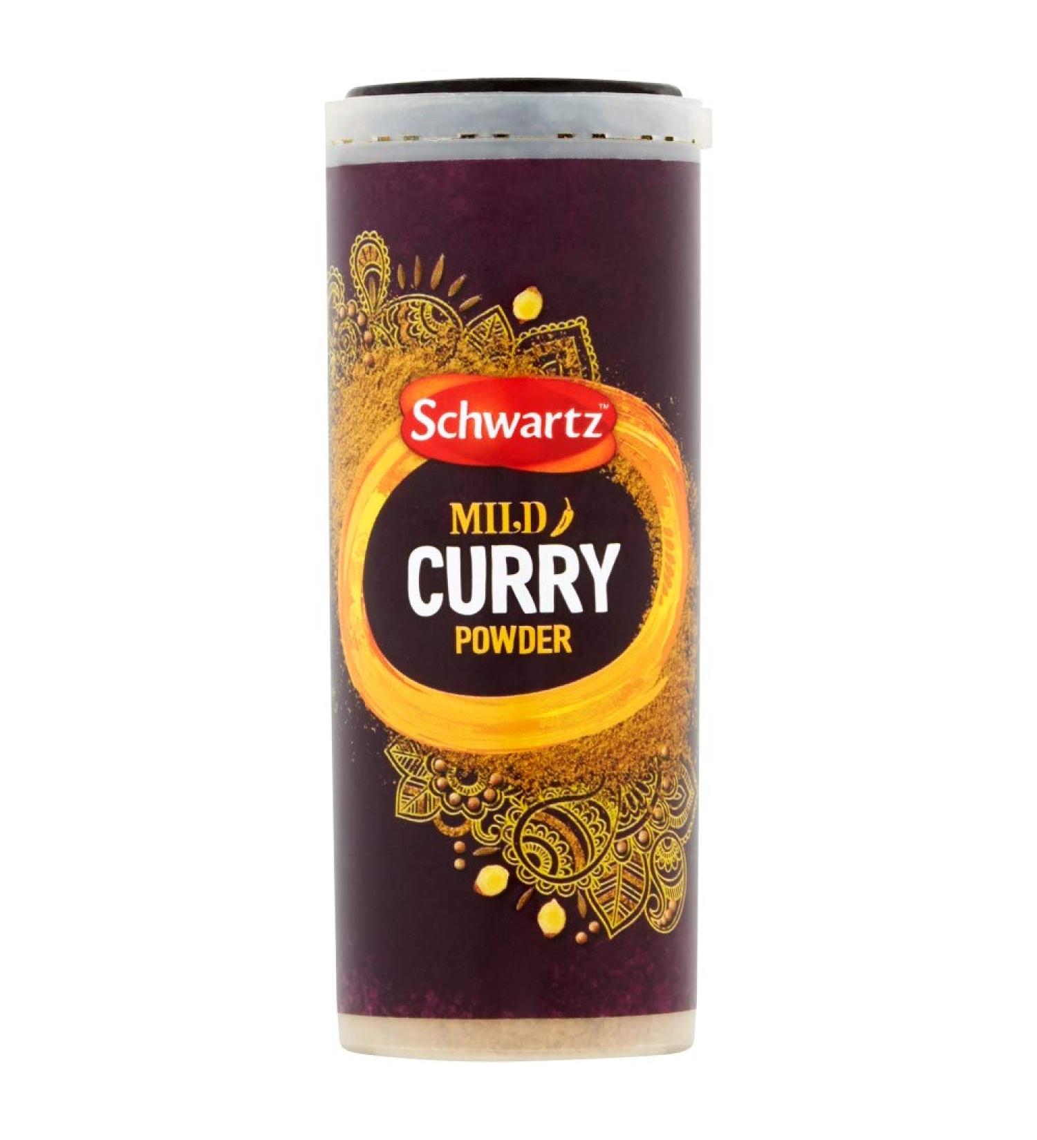 Schwartz Mild Curry Powder 85g - Authentic Spice Blend (Pack of 1) - Buy Online on GoSupps.com