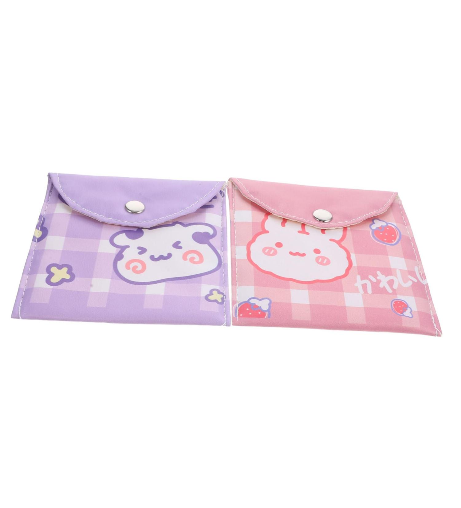 Orfofe 2-in-1 Small Article Container Menstrual Bag - Large Capacity Portable Case for Women s Bandages & Time Pads - Stylish PU Storage Solution - Buy Online on GoSupps.com