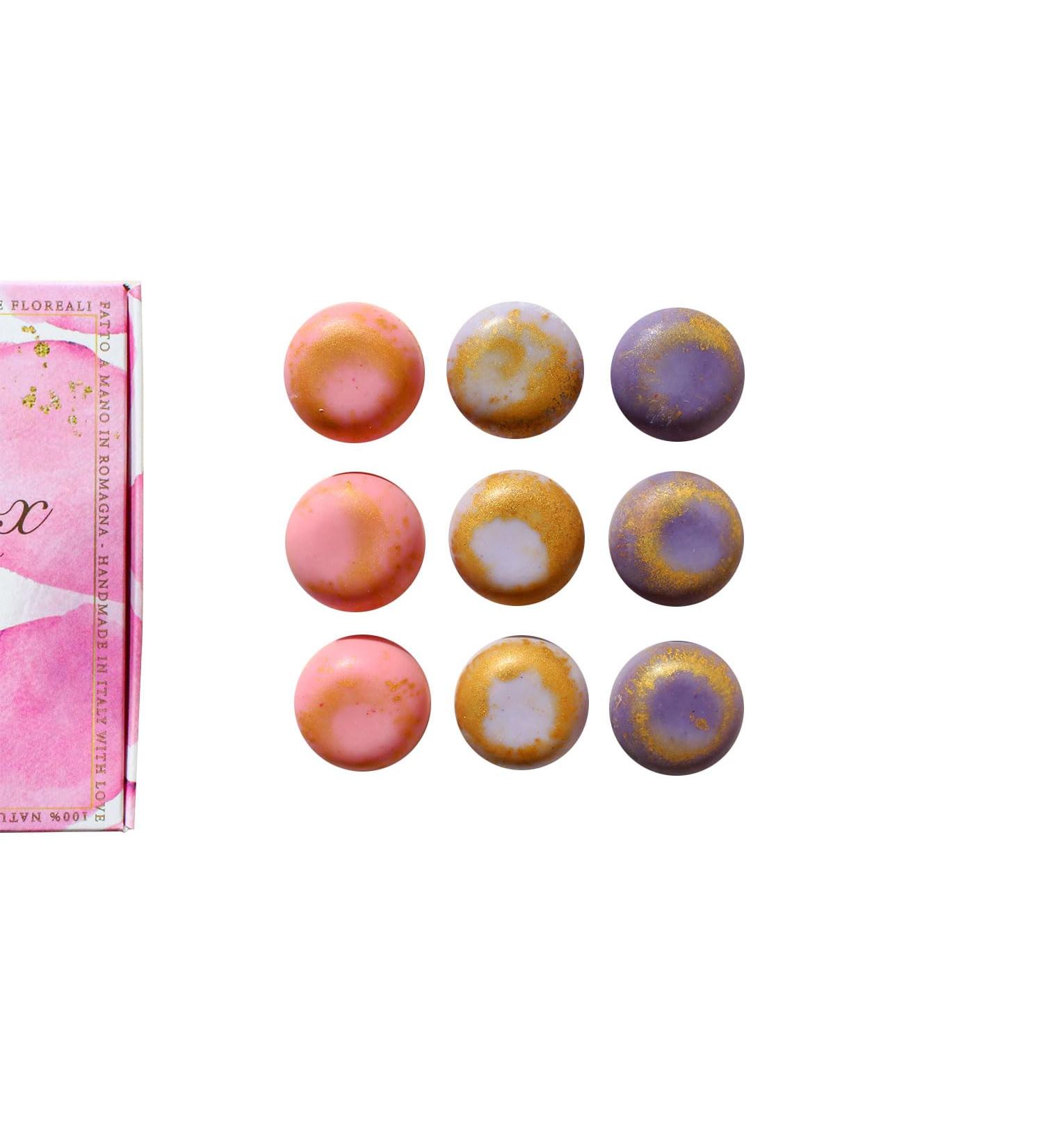 Cire Fondue Rose Floral 9 unit s (Lot de 1)
