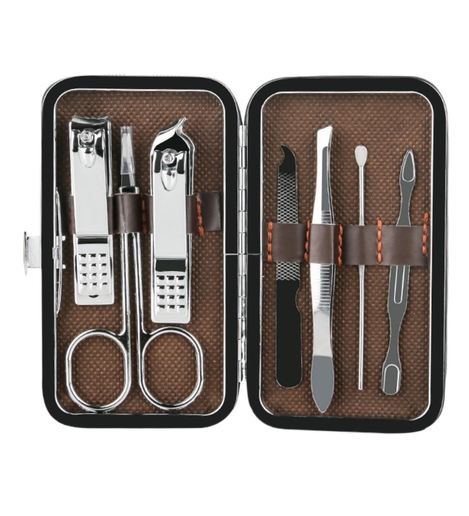 7-Piece Nail Clipper Set Household Stainless Steel Ear Spoon Nail Clipper Nail Clipper Tool 1 C1