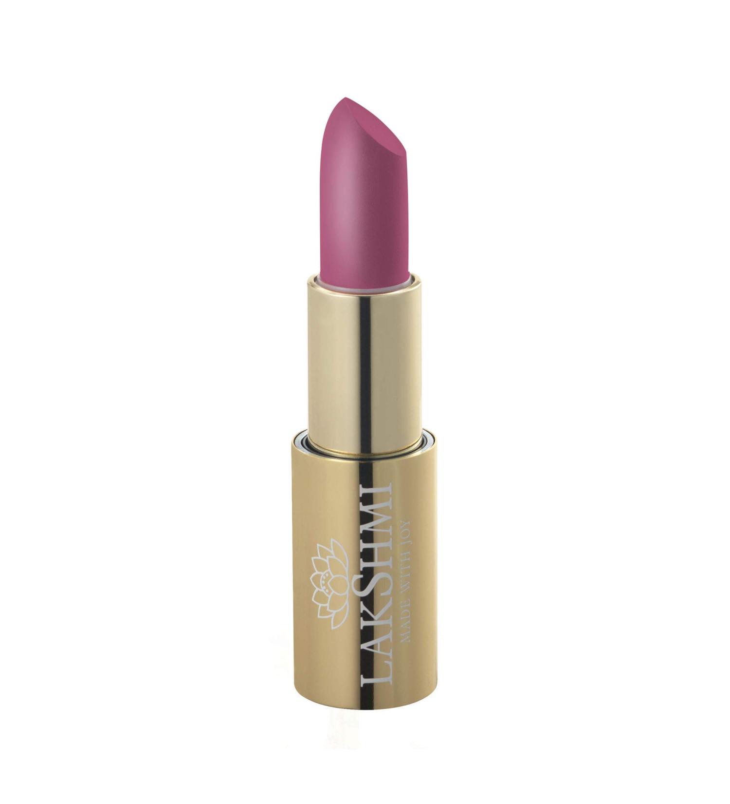 Buy Lakshmi Lipstick - Purple Peony | Long-lasting Vibrant Color | International Shipping Available - Buy Online on GoSupps.com