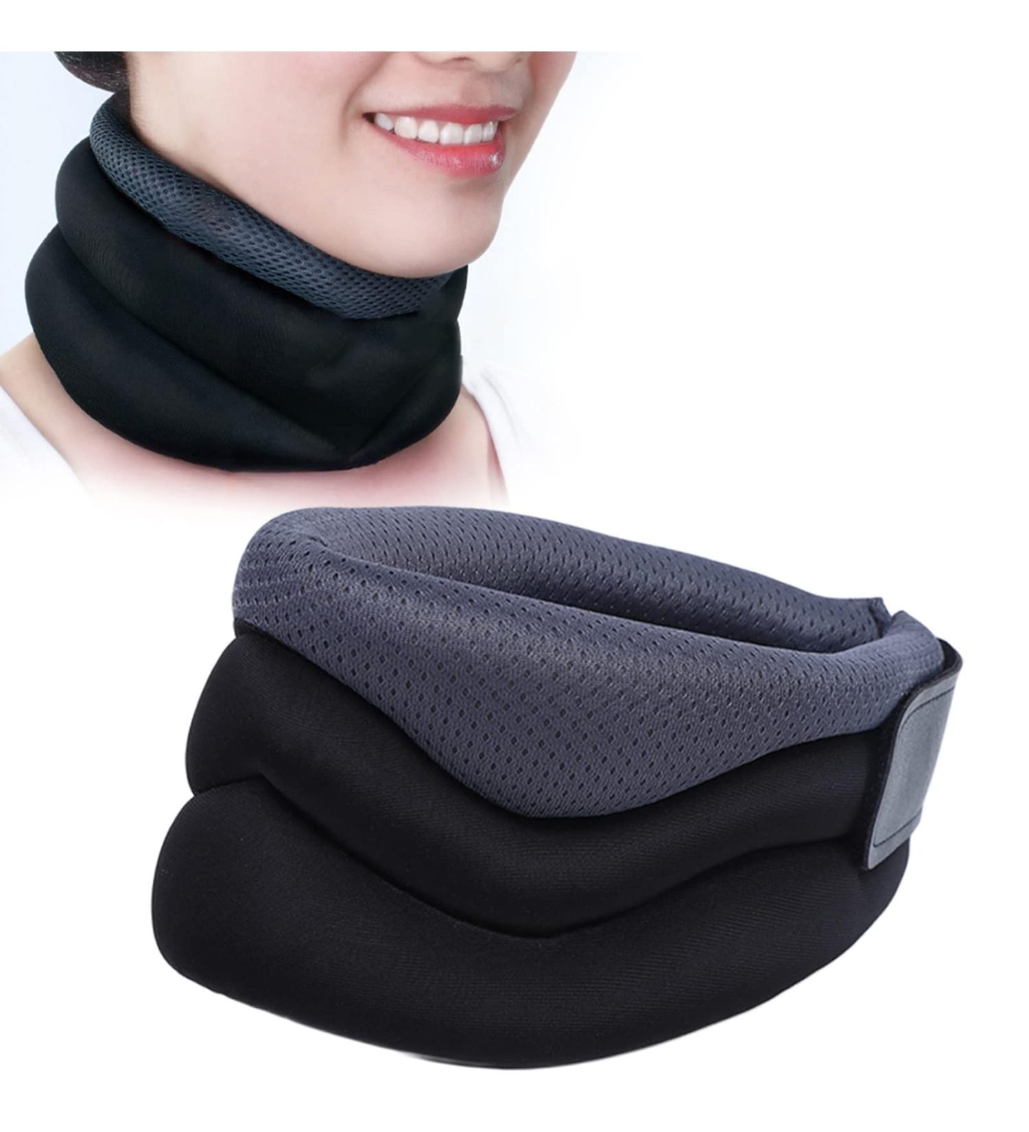 Cervical Neck Support Device - Posture Corrector & Spine Fixation Collar (Gray) | International Shipping Available - Buy Online on GoSupps.com
