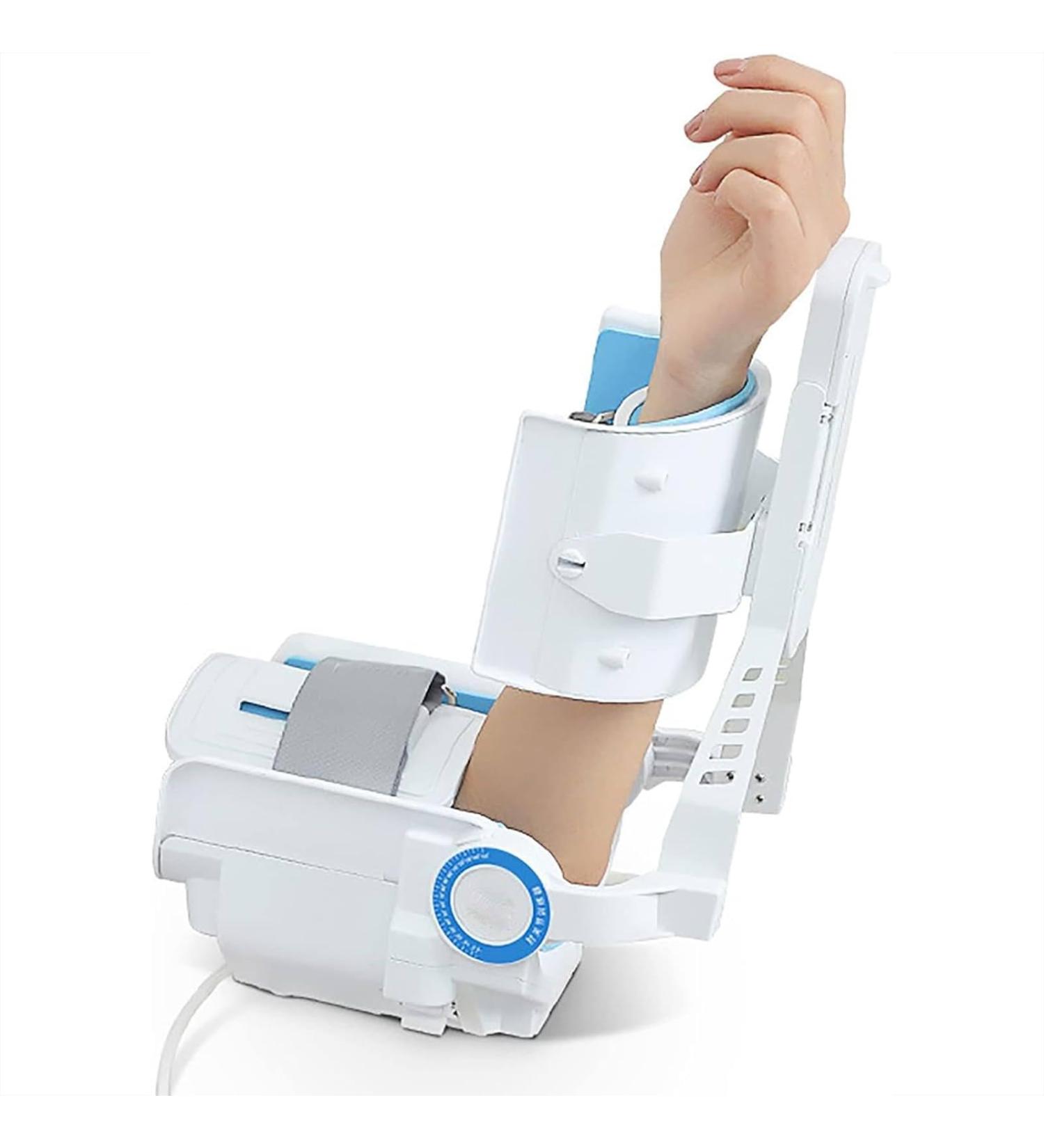 Hinged Elbow Brace Arm Exerciser - Electric Joint Rehab Device | 5 -150 Full Angle & Adjustable Speed with Remote - Ideal for International Shipping - Buy Online on GoSupps.com
