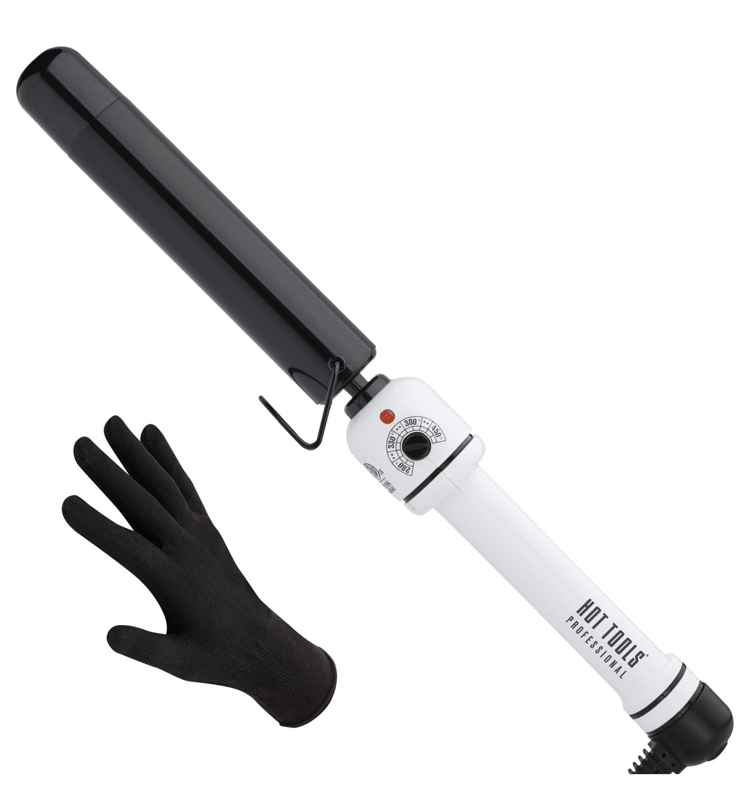 Hot Tools Pro Artist Nano Ceramic Curling Wand 1-1/4 inch | Smooth & Shiny Hair Styling Tool - Buy Online on GoSupps.com
