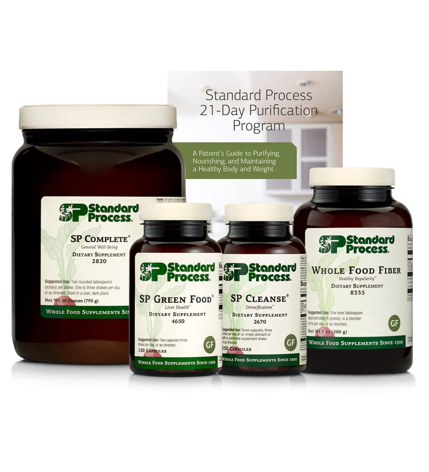 Standard Process Purification Kit with SP Complete for Weight Management & Detox - Liver Support with Milk Thistle, Whey Protein & Fiber - Buy Online on GoSupps.com