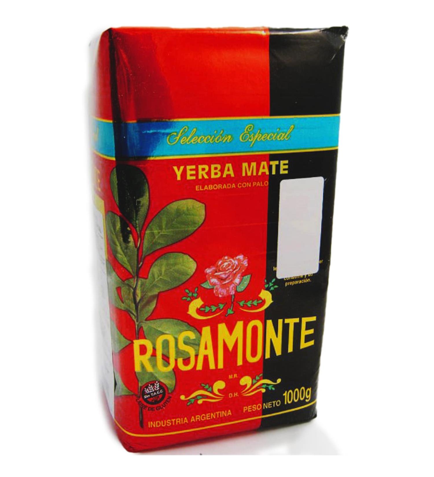  Yerbee Rosamonte Yerba Mate Special Selection Tea 1 kg Maturation time is 12 to 24 months | Detox and energy drink - Buy Online on GoSupps.com
