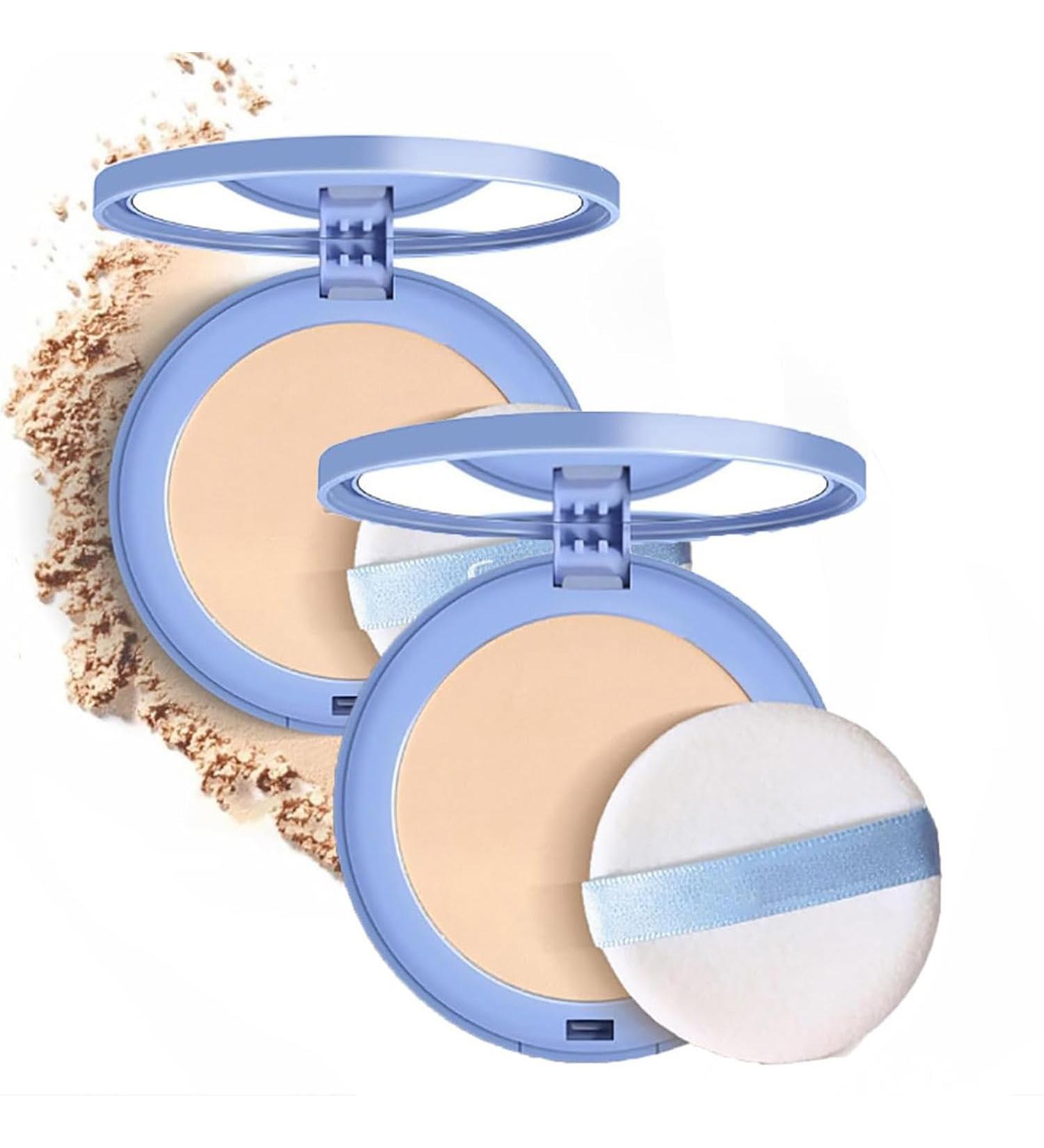 LXCJZY Matte Wet and Dry Powder Matte Perfection Pressed Powder Lasting Waterproof Makeup Pressed Powder Waterproof Long Lasting Finishing Powder Oil Control Face Pressed Powder (2PCS 01 10g) 2pcs 01 10 g (Pack of 1) - Buy Online on GoSupps.com