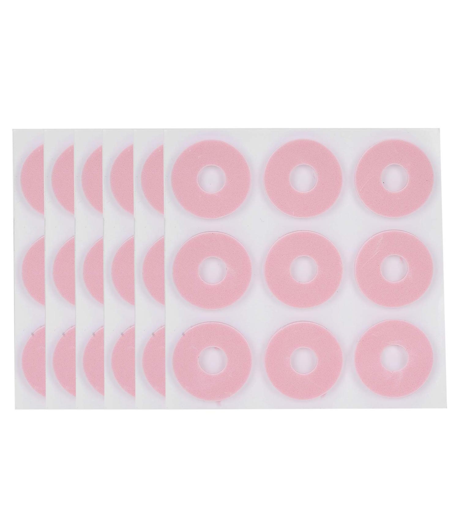 Soft Foam Callus Pads - Self Adhesive Corn Pads for Foot and Heel Pain Relief (Round Pink S) - Buy Online on GoSupps.com