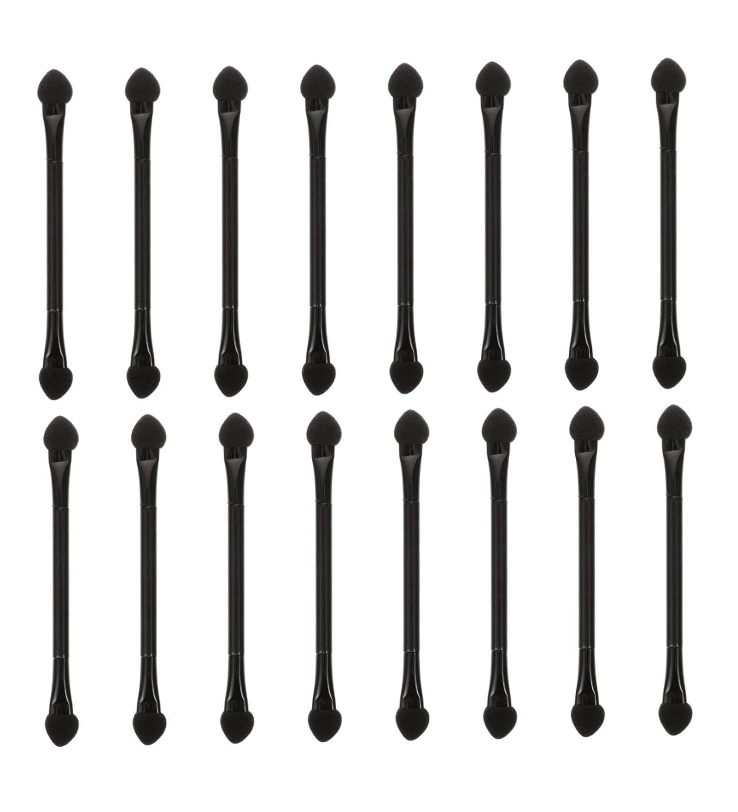 Angoily 30pcs Double Ended Eye Shadow Stick Sponges Double Ended Makeup Brush Dual-side Eyeshadow Woman Girl - Buy Online on GoSupps.com