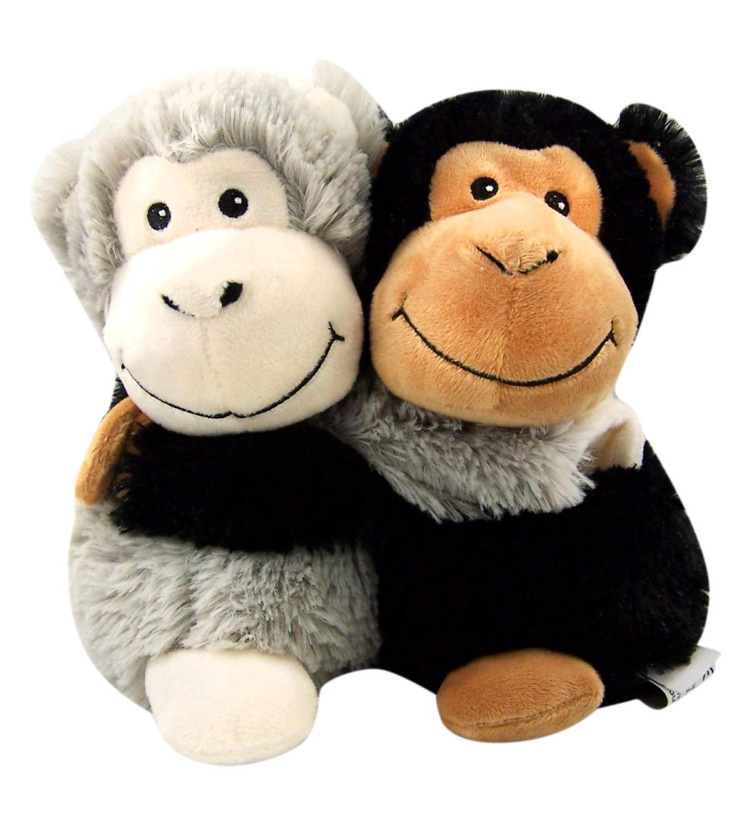 Warmies Microwavable Lavender Monkey Hugs 2-Pack - French Scented, Multi Medium - Buy Online on GoSupps.com