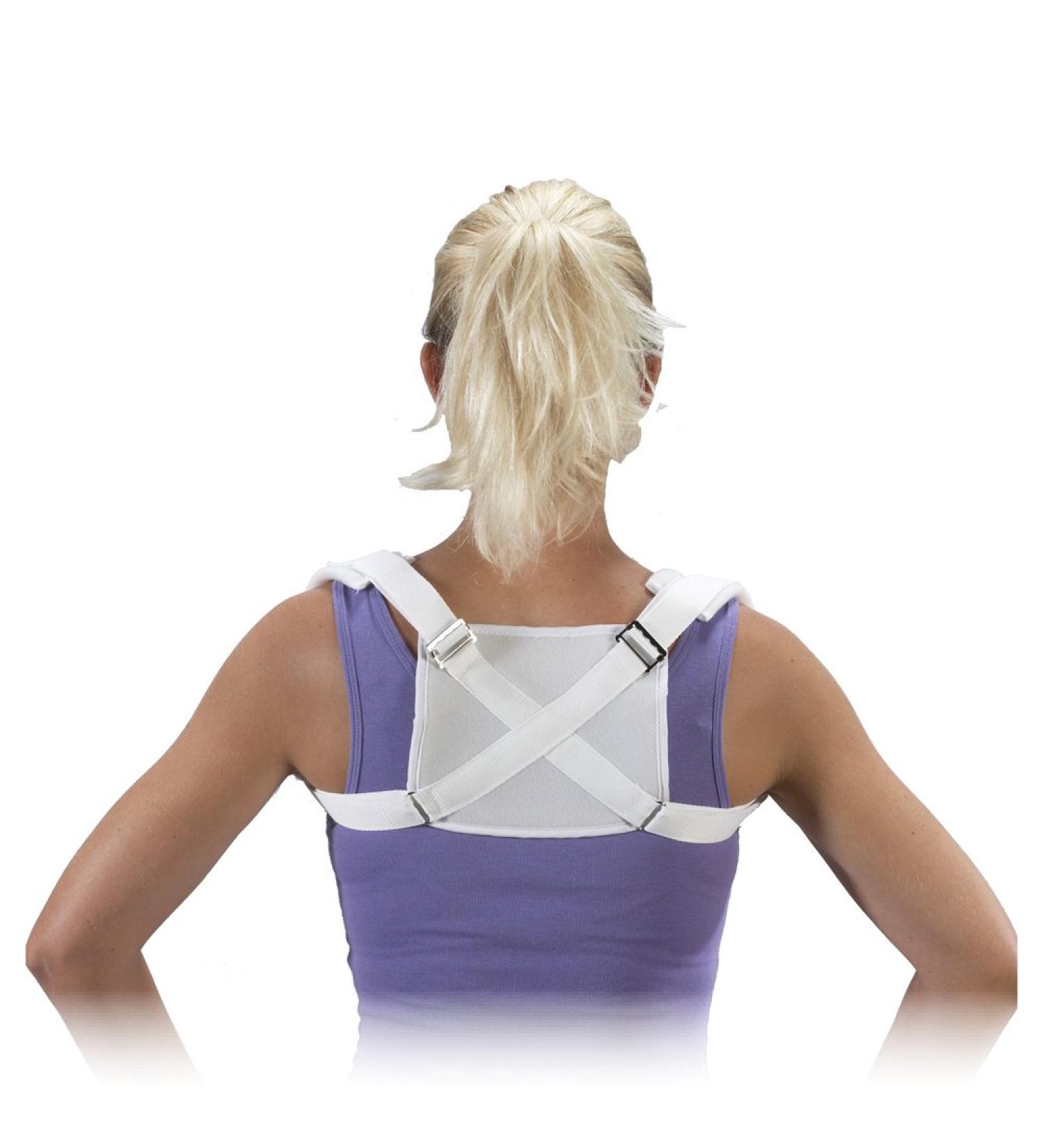 Clavicle Support White Medium