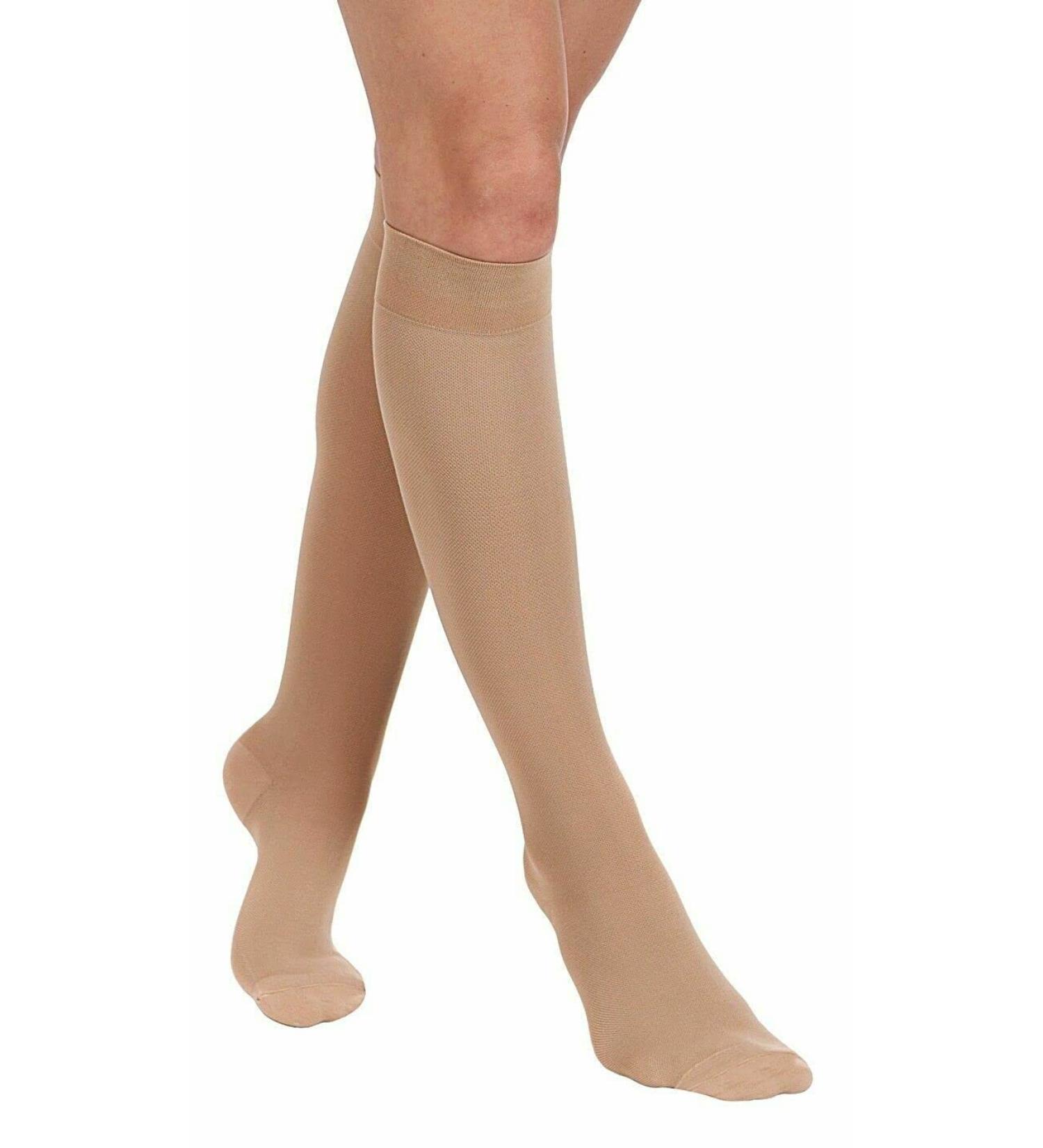 Orirose Compression Stockings Knee KKL 2 Micro 200 DEN | 24-29 mmHg Support Stockings L - Buy Internationally - Buy Online on GoSupps.com