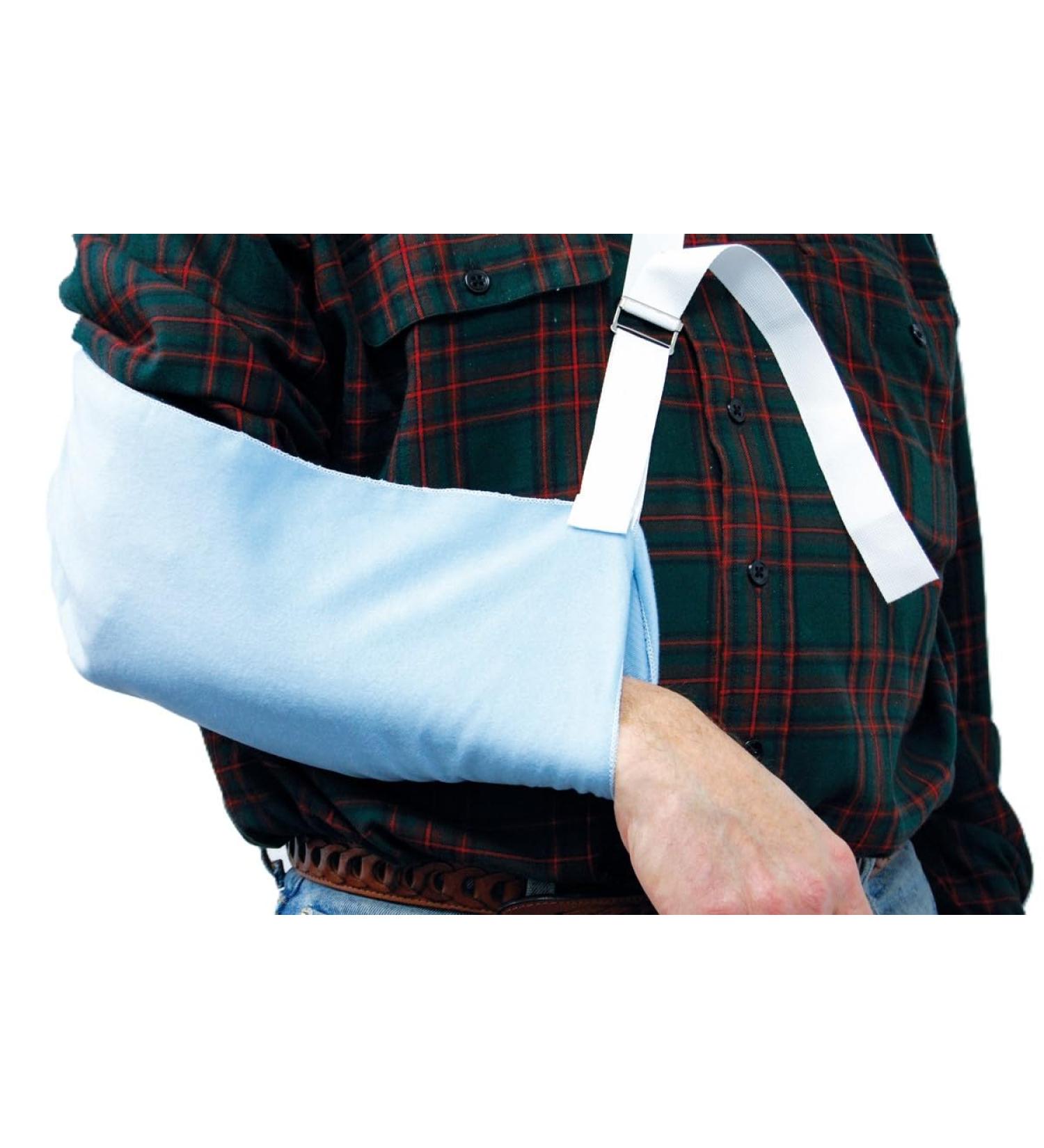Skil-Care Pouch Arm Sling Medium - Comfortable Support for Arm Injuries | International Shipping Available - Buy Online on GoSupps.com