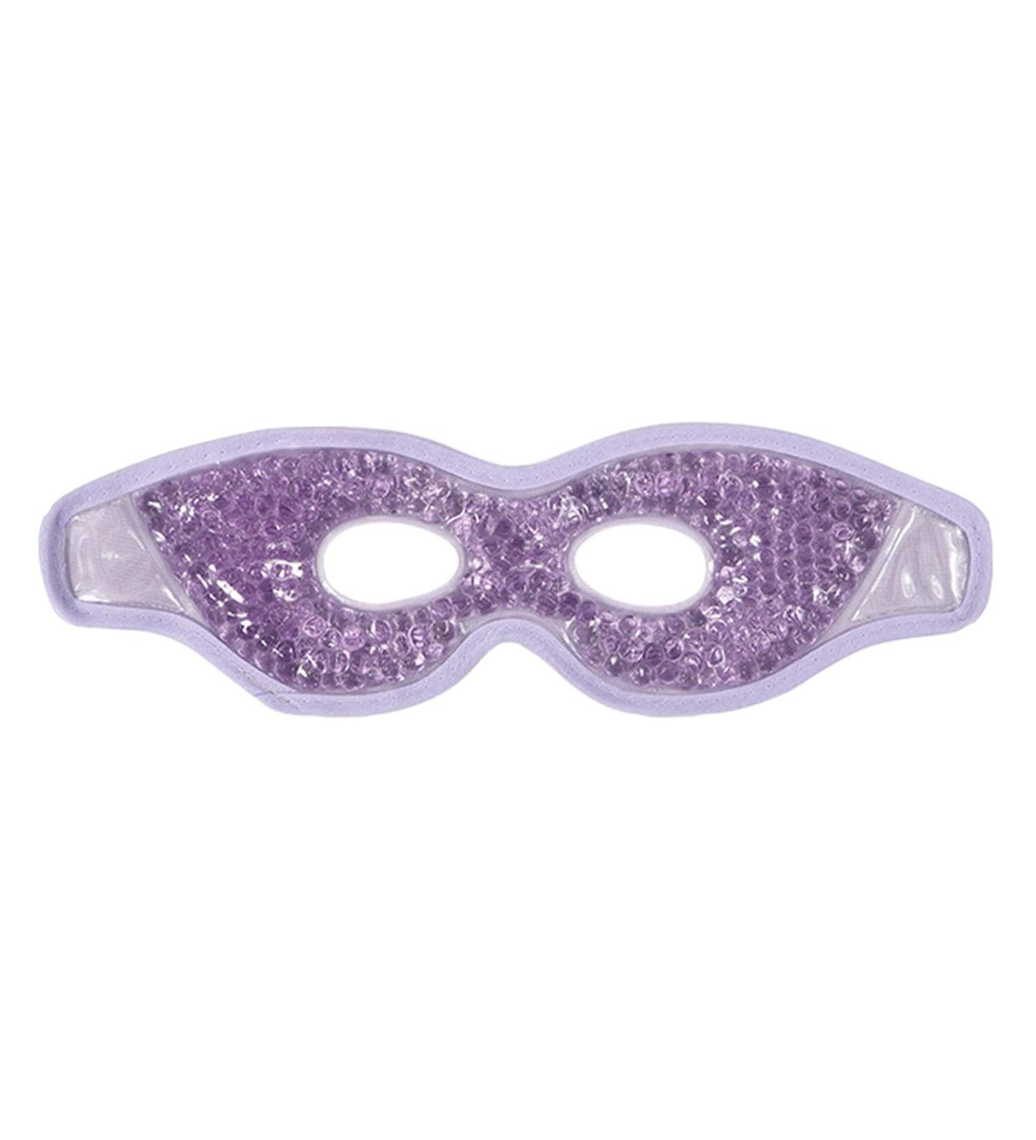 Fenteer Reusable Cold & Hot Eye Mask - Gel Pearl Cooling Eye Bag for Soothing Relief - Easy-to-Use Violet Design - Buy Online on GoSupps.com