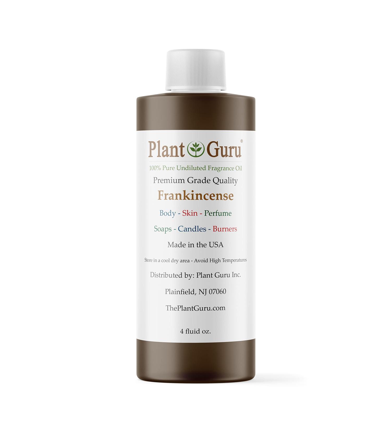 Frankincense Fragrance Oil 4 fl. oz - Perfect for DIY Soap Candles Bath Bombs & Aromatherapy | Enhance Lotions & Creams - Buy Online on GoSupps.com