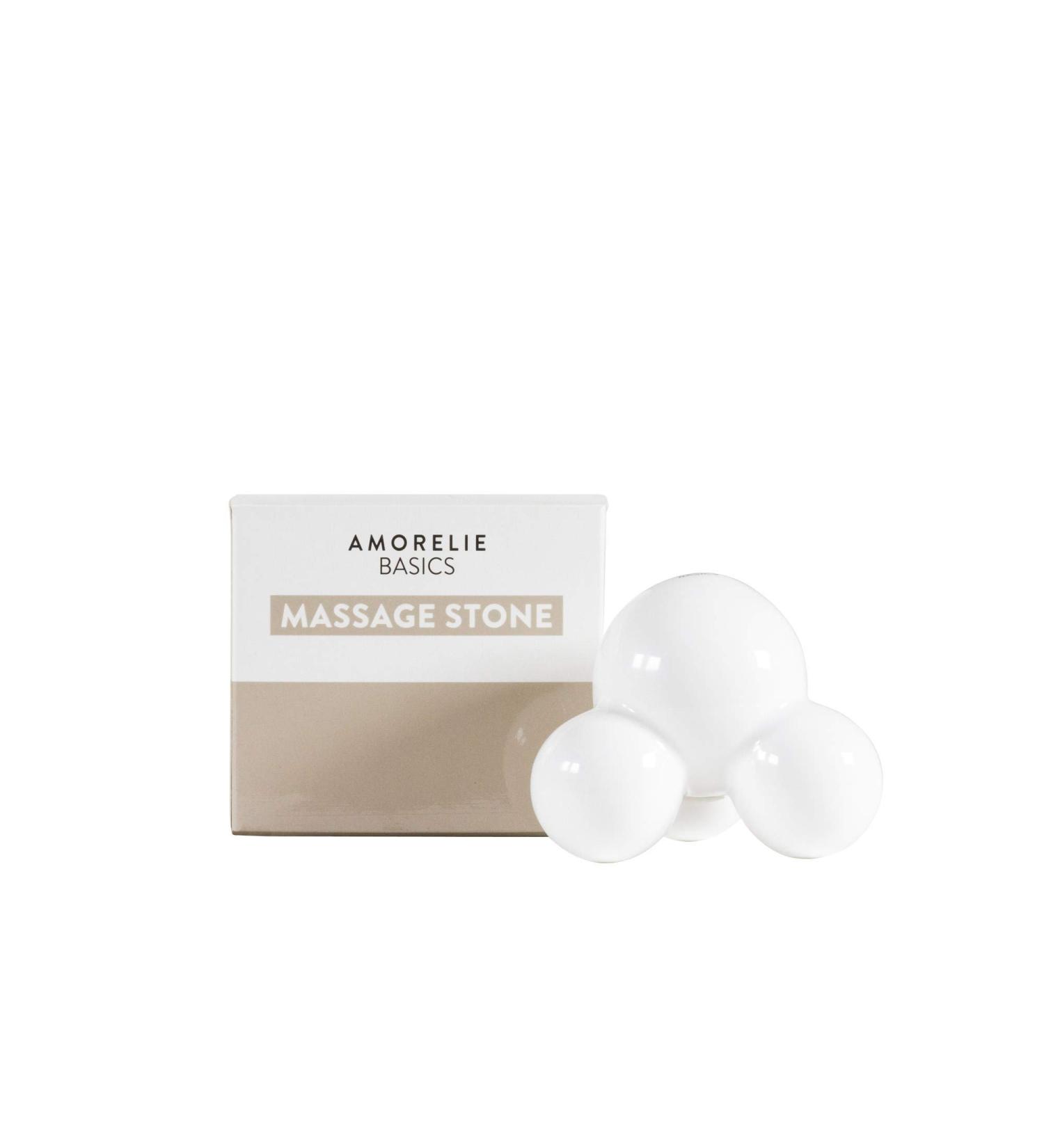 AMORELIE Care Ceramic 3-Arm Massage Stone | Ideal for Hot Stone Massages | Enhance Relaxation & Wellness - Buy Online on GoSupps.com
