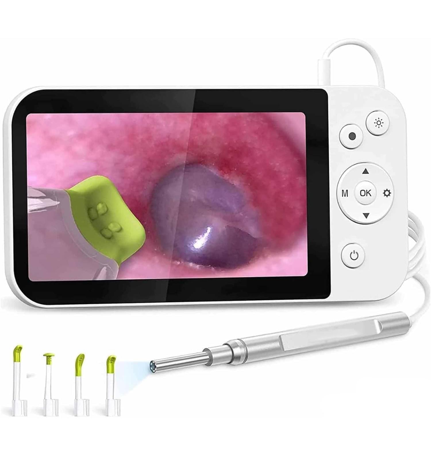 BAIXDM 5-Inch Portable LCD Photo Camera - 1920x1080 Resolution USB Digital Storage Ear Wax Removal Tool - Buy Online on GoSupps.com