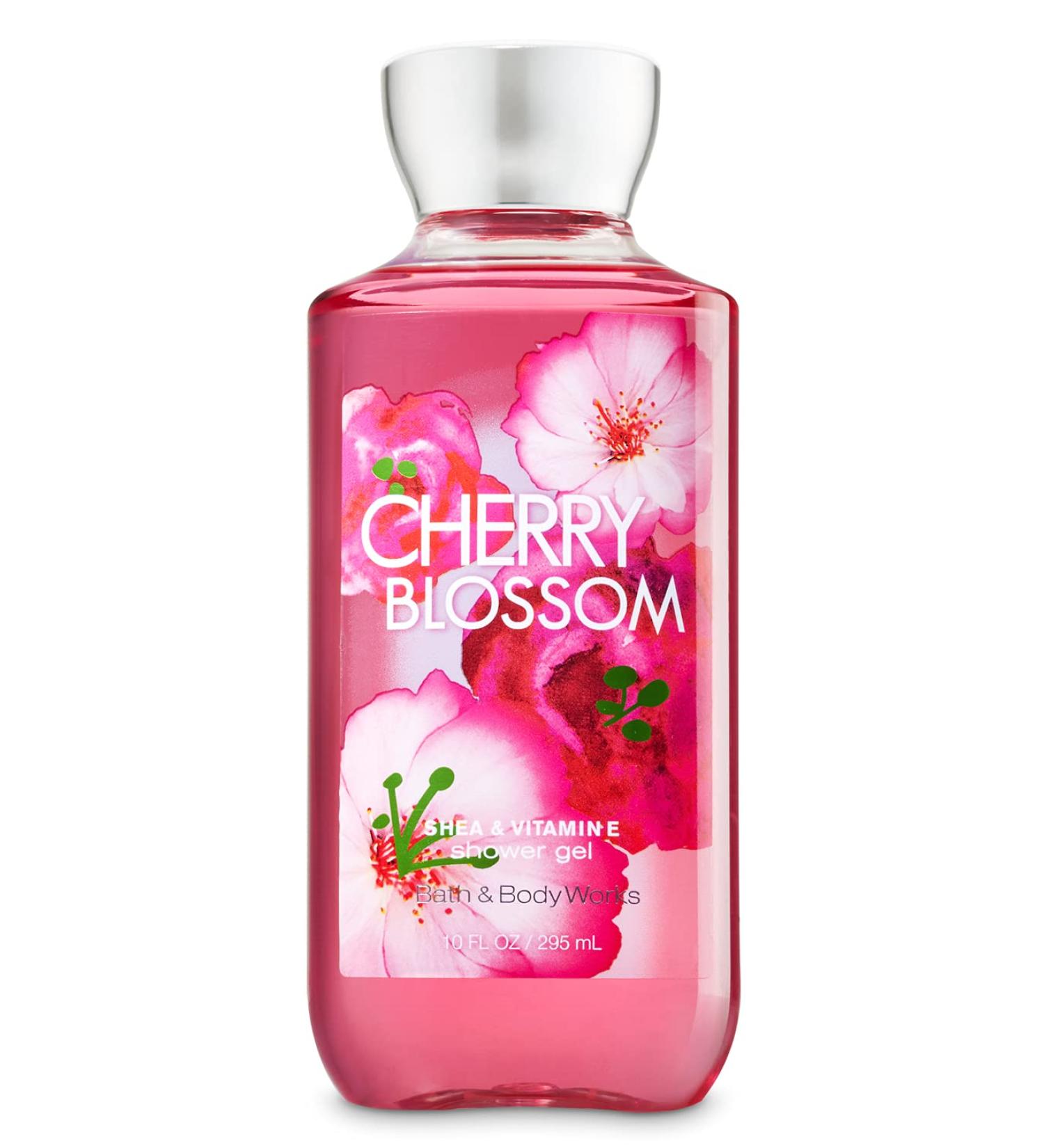 Bath & Body Works Cherry Blossom Shower Gel - Shea & Vitamin E Infused - Buy Online on GoSupps.com