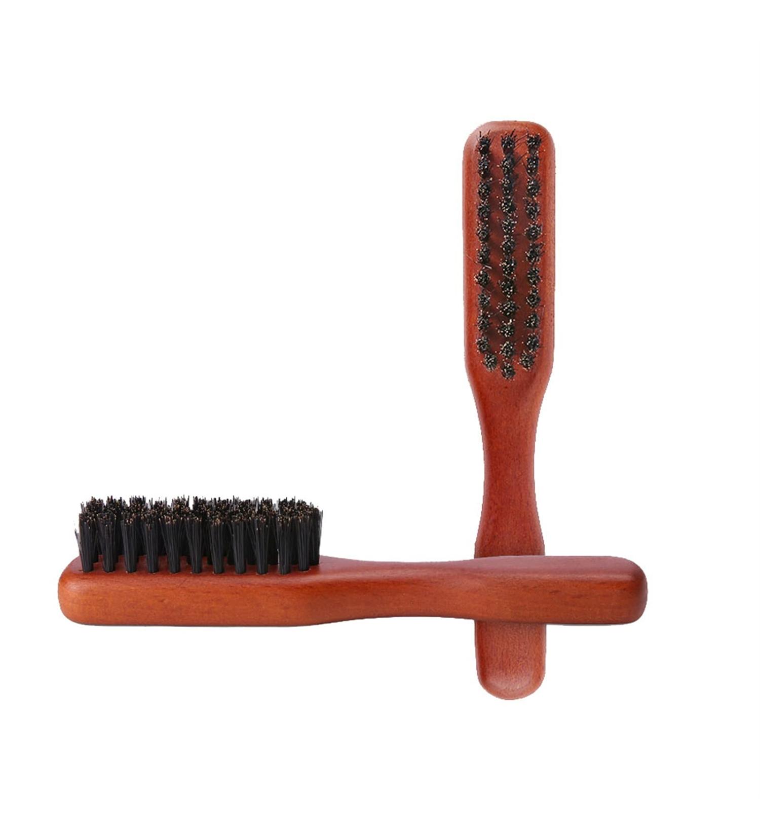 AnSafe Shaving Brush High Quality Bristle Hair Durable Portable Beard Soap Foam Brush Handmade Shaving Brush Set of 2