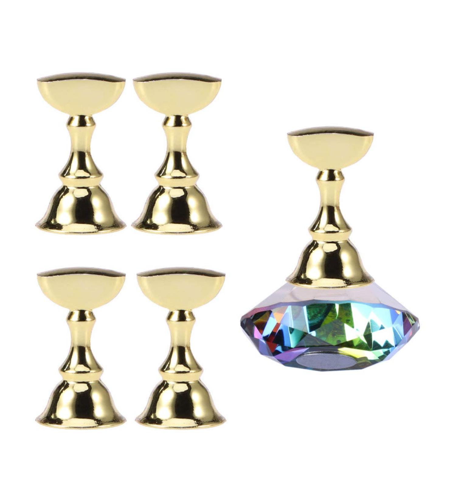 Minkissy Nail Tool Nail Practice Holder Nail Polish Color Display Nail Display Stand Nail Polish Holder Stand Nail Polish Base Salon Manicure Stand Fake Nail Holder Training Rack Colorful - Buy Online on GoSupps.com