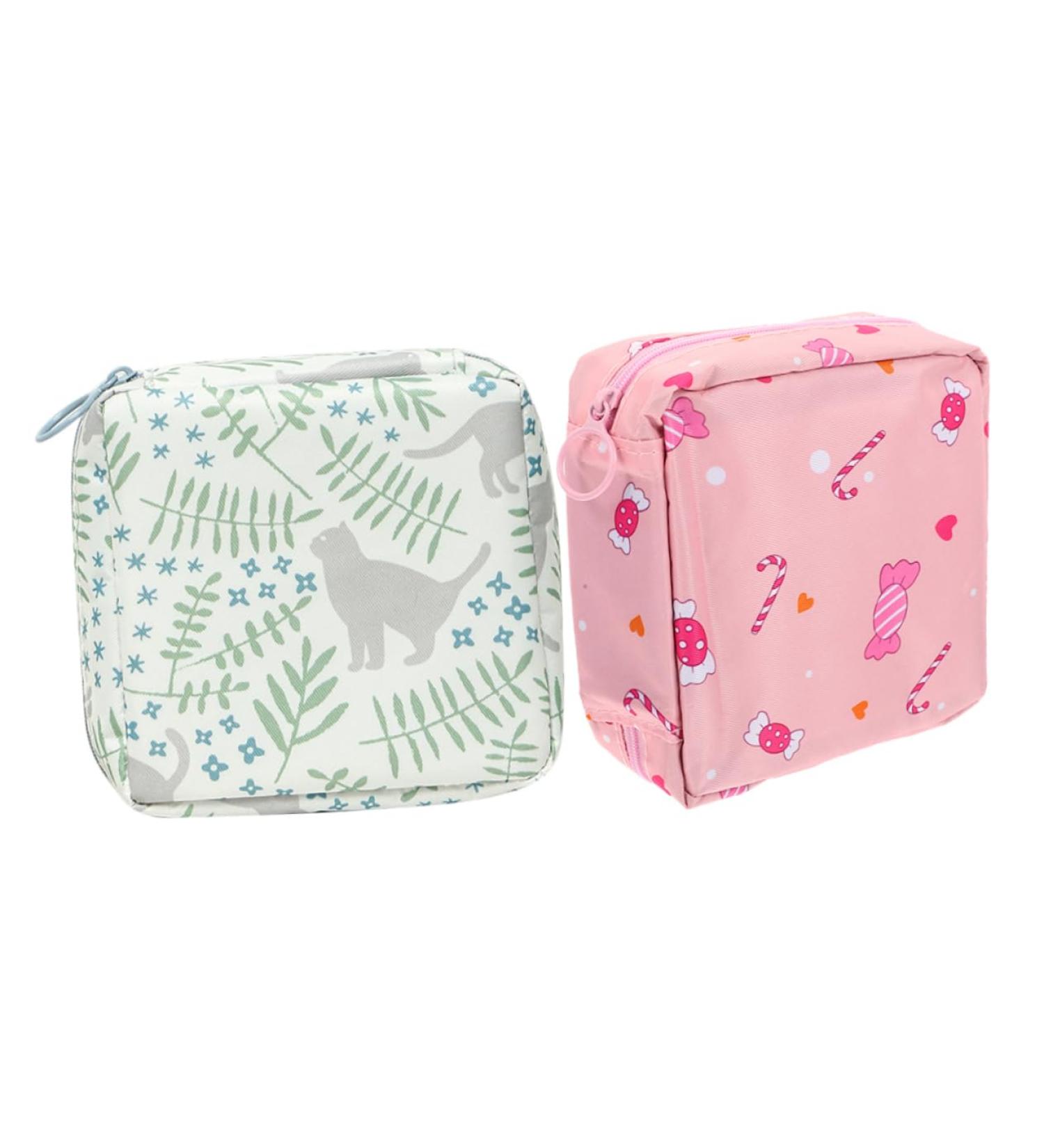 High Capacity Portable Period Bag - Healeved 2-Piece Compact Tampon Holder for Daily Use - Buy Online on GoSupps.com