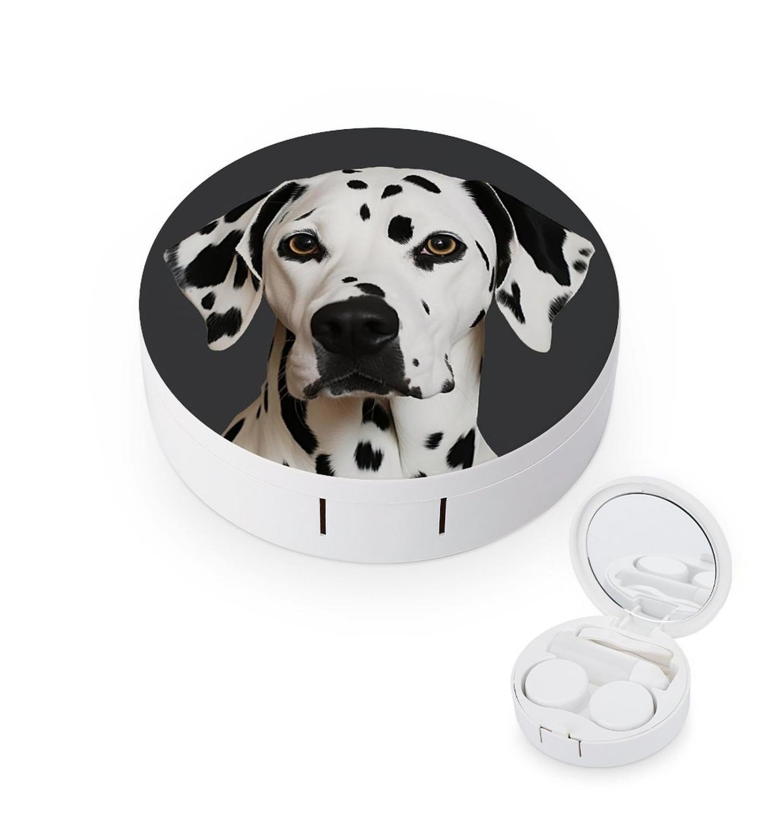 Dalmatian Contact Lens Case - Portable Travel Storage Box for Contacts | eCommerce International Shipping - Buy Online on GoSupps.com