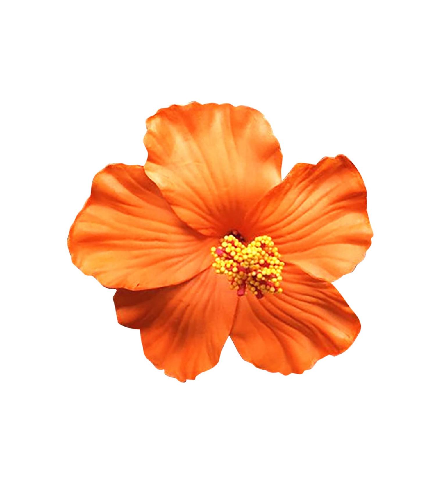 Multi-Colored Roses Hair Clip for Women - Floral Hair Jewelry for Parties & Weddings | One Size Orange - Buy Online on GoSupps.com