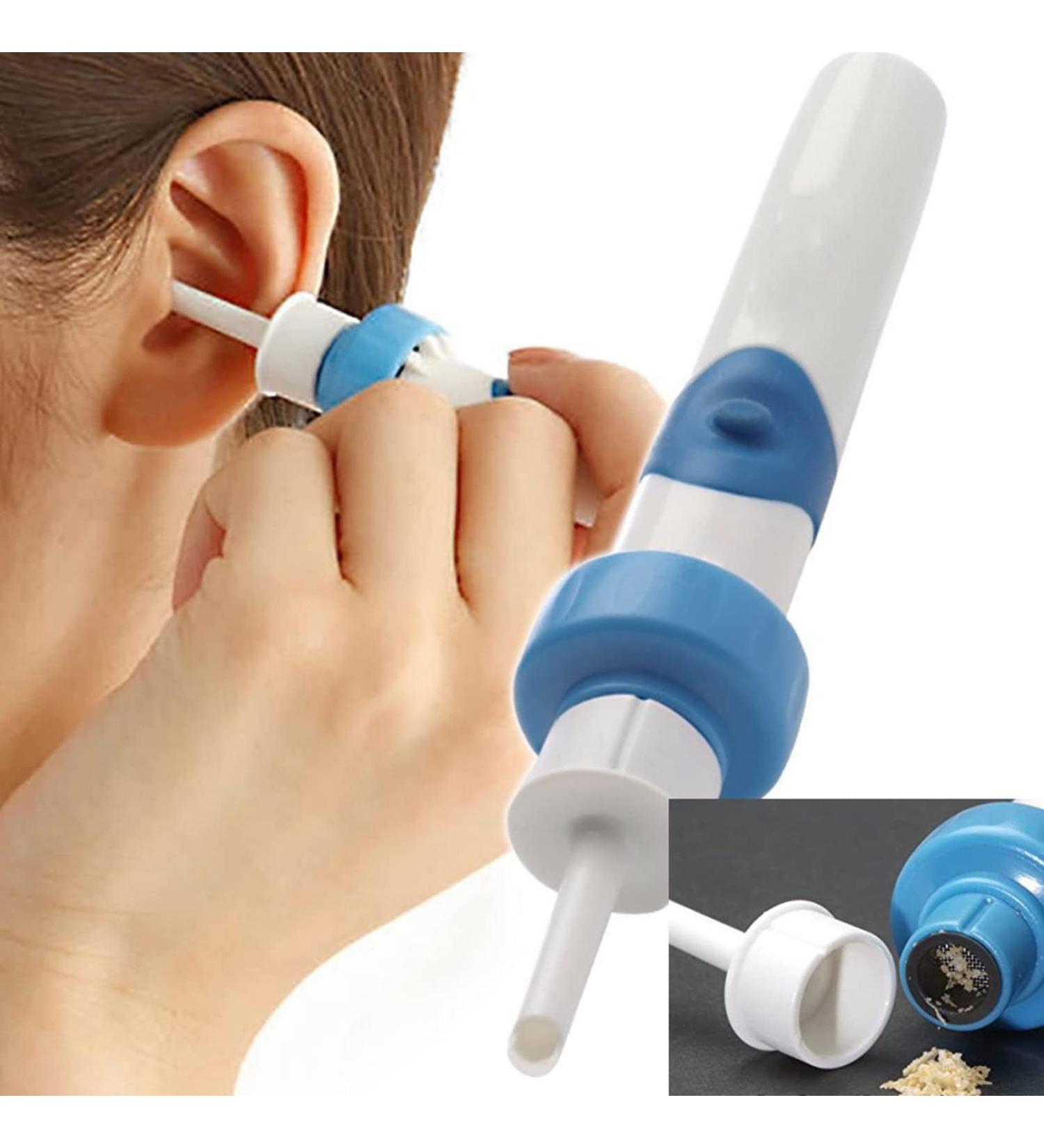Electric Ear Wax Remover Tool - Painless Ear Cleaning for Whole Family | Ear Pick for Children and Adults - Buy Online on GoSupps.com