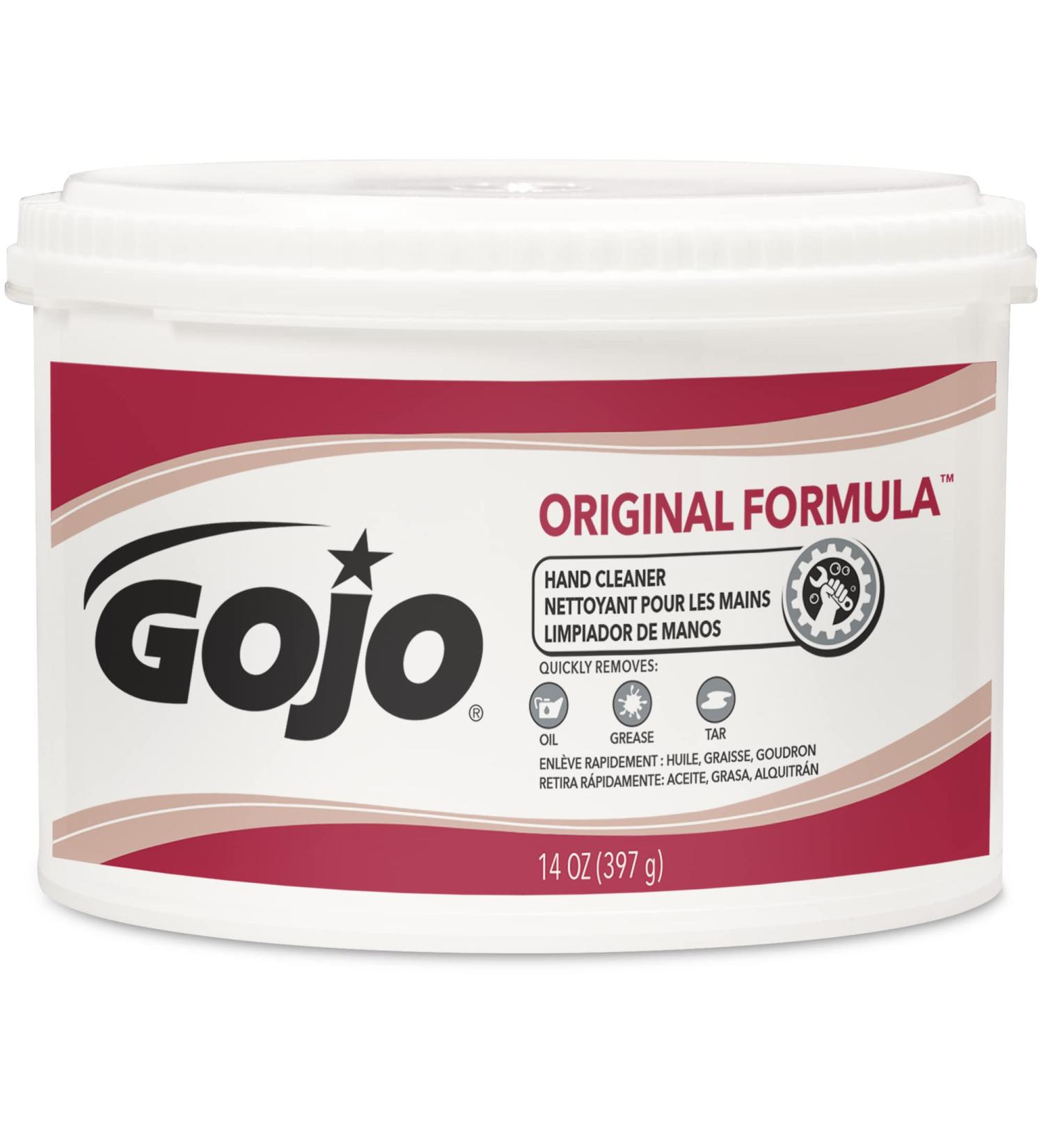 GOJO Original Formula Fragrance Free Hand Cleaner 14 fl oz Canister (Pack of 1) - Buy Online on GoSupps.com