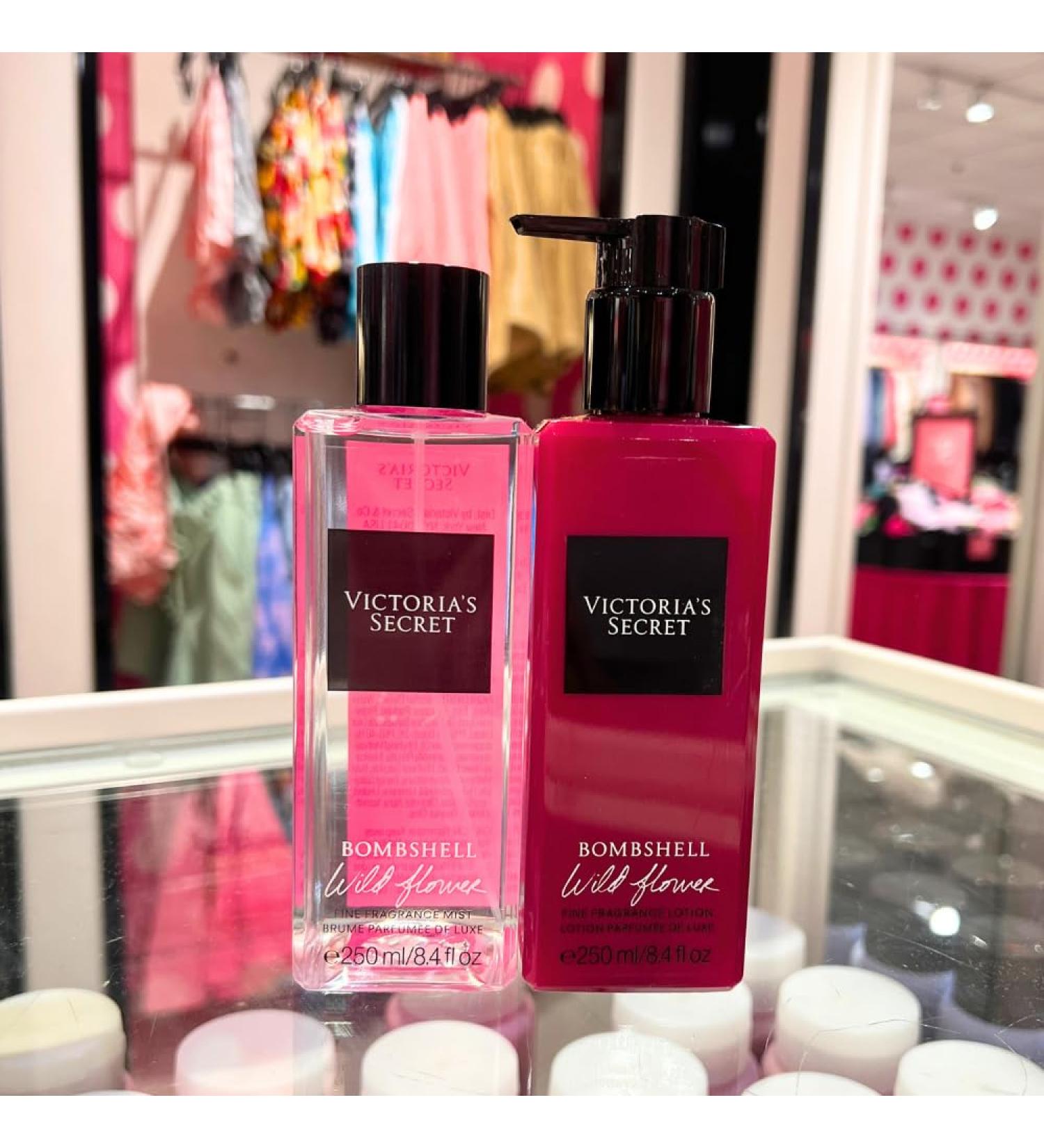 Victoria's Secret BOMBSHELL WILD FLOWER Fragrance Lotion & Fragrance Mist Set for Women - Buy Online on GoSupps.com