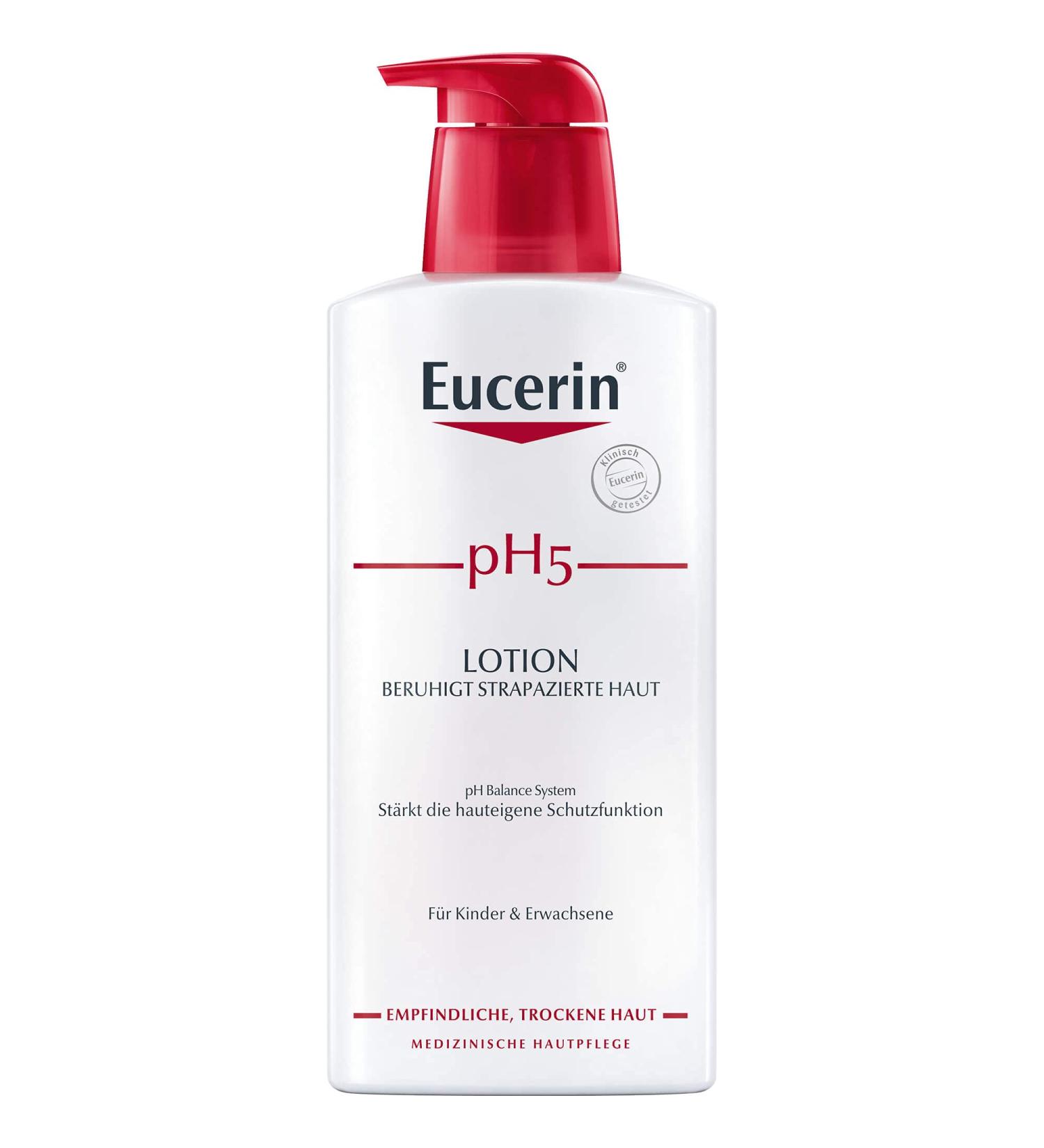 Eucerin pH5 Lotion soothes stressed skin 400 ml lotion