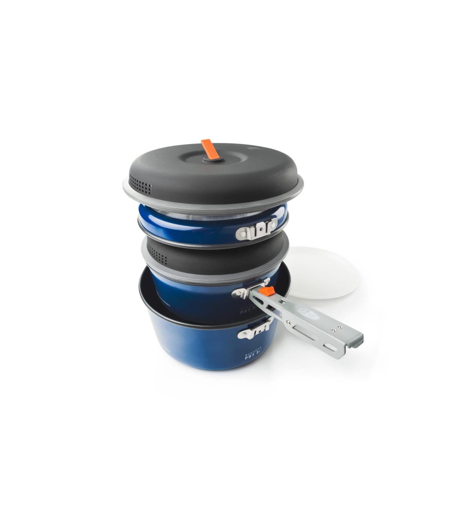 GSI Outdoors  Bugaboo Base Camper  Nesting Cook Set  Superior Backcountry Cookware Since 1985 Medium - Buy Online on GoSupps.com