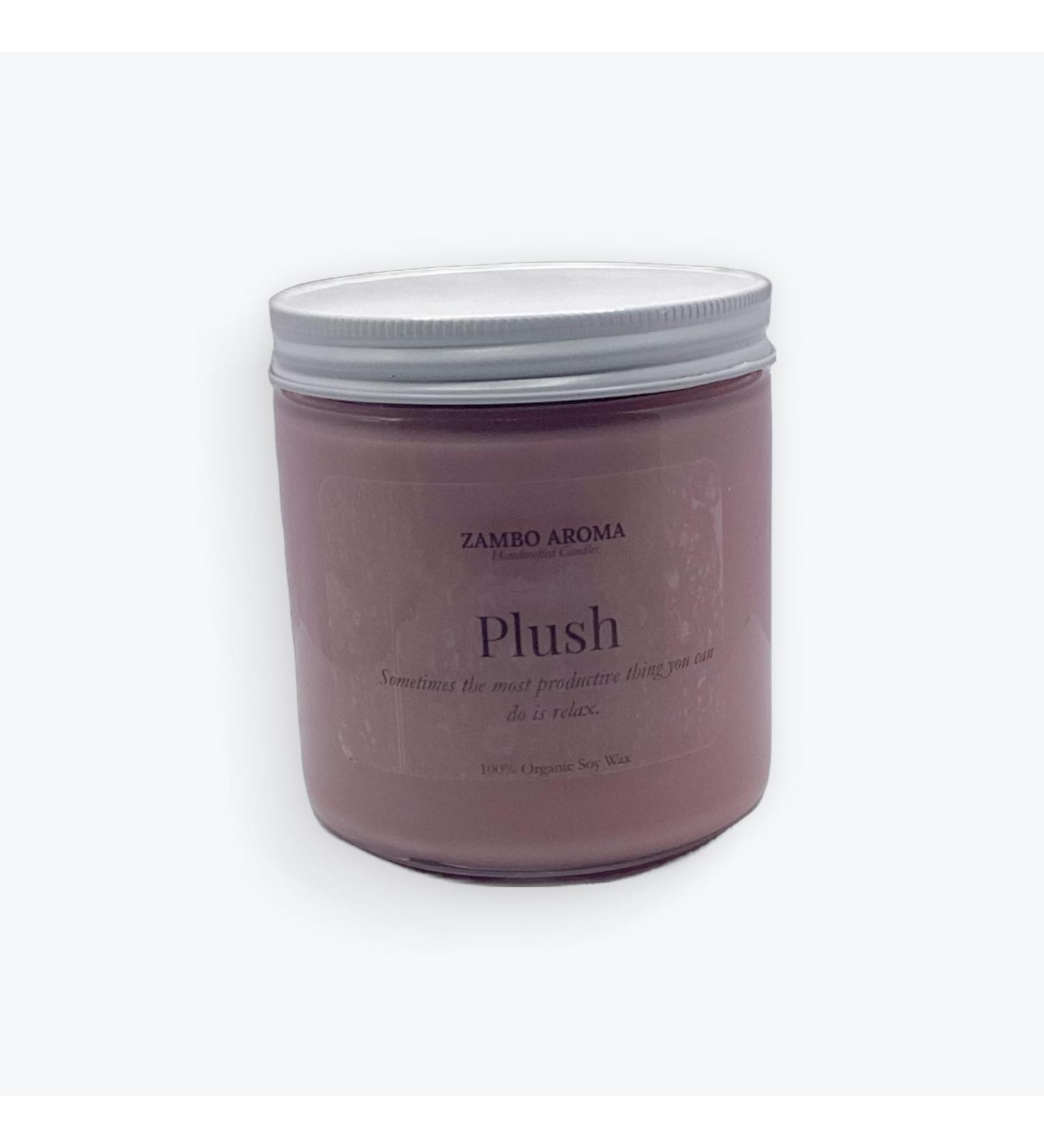 Buy Organic Soy Wax Plush Candle | Handmade Fresh Pomegranate Scent | Zambo Aroma International Shipping - Buy Online on GoSupps.com