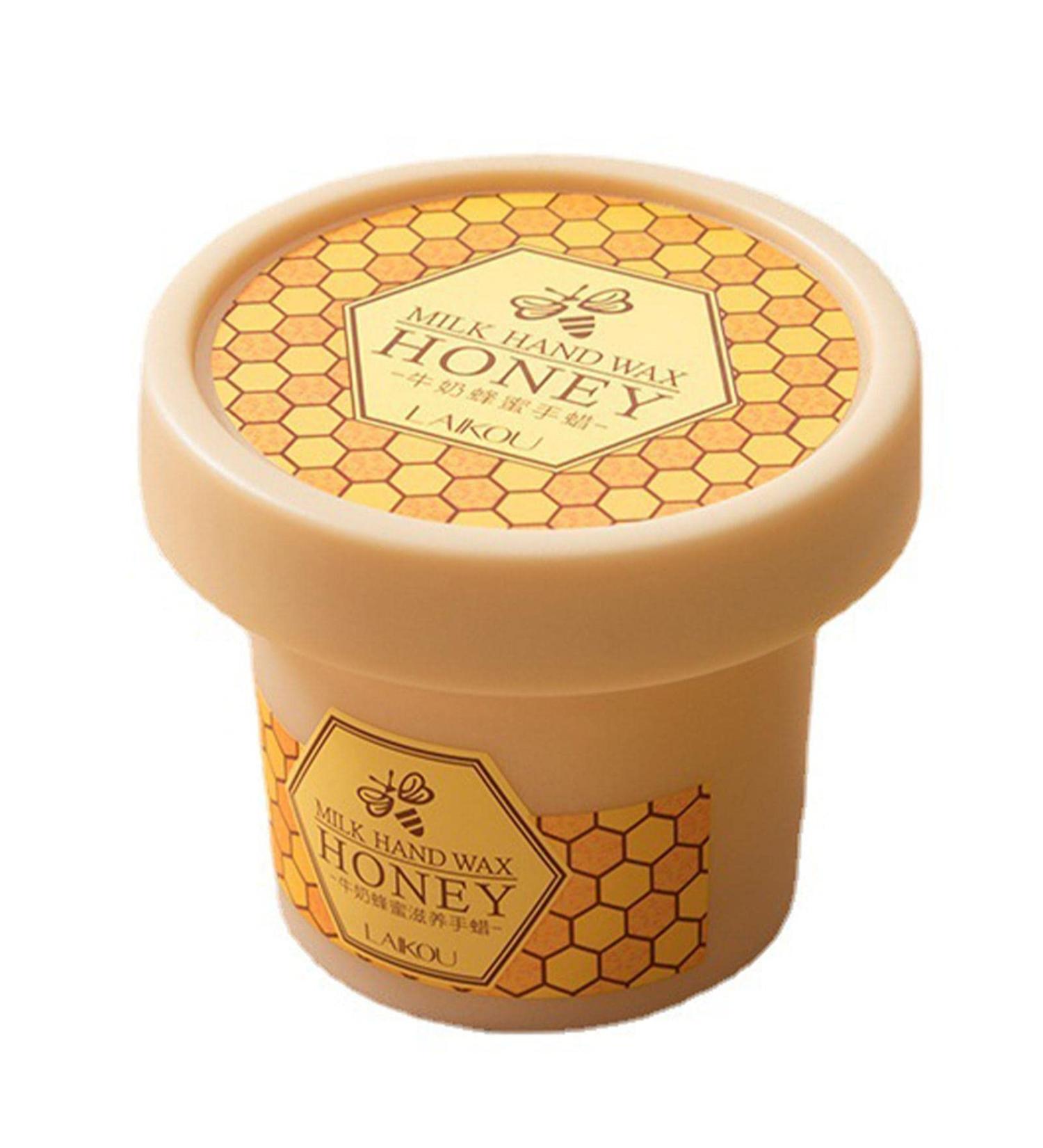 FACYNDE Hand Peeling - 120g Honey & Milk Handwax | Moisturizing Peeling Lotion for Hands & Feet Care - Buy Online on GoSupps.com
