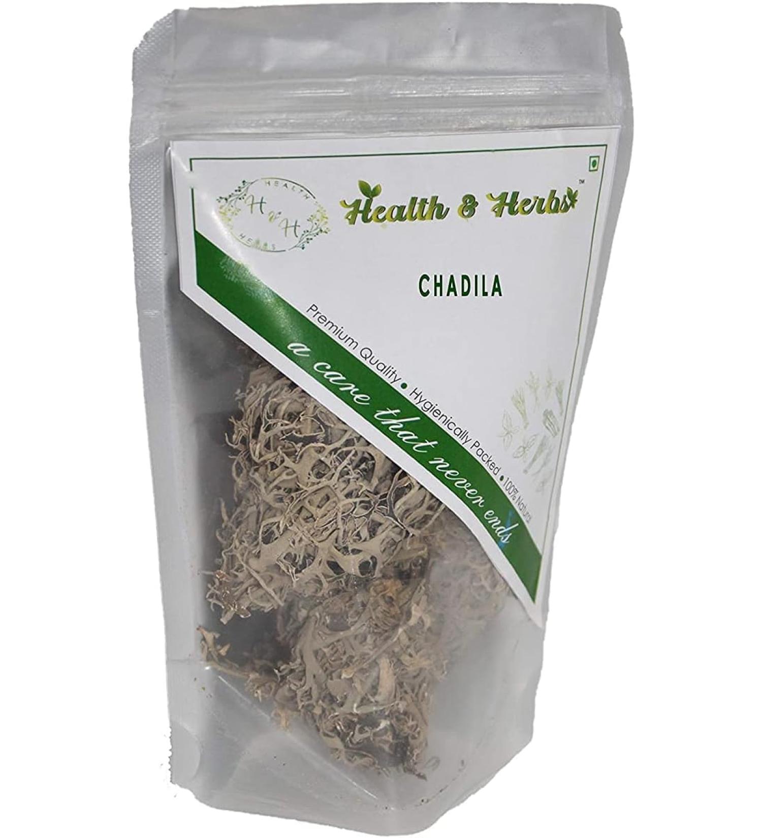 NIGHT Health & Herbs Chadila Pattar Phool Stone Flower Permalia perlata 100g - Buy Online on GoSupps.com