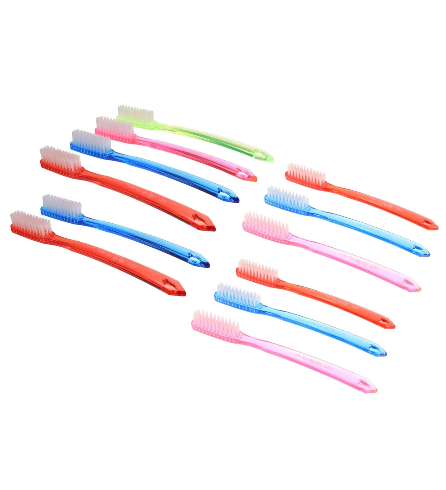Biodegradable Toothbrush for Kids & Adults | Extra Hard Camping & Travel Toothbrush with Dental Floss Stick - Buy Online on GoSupps.com