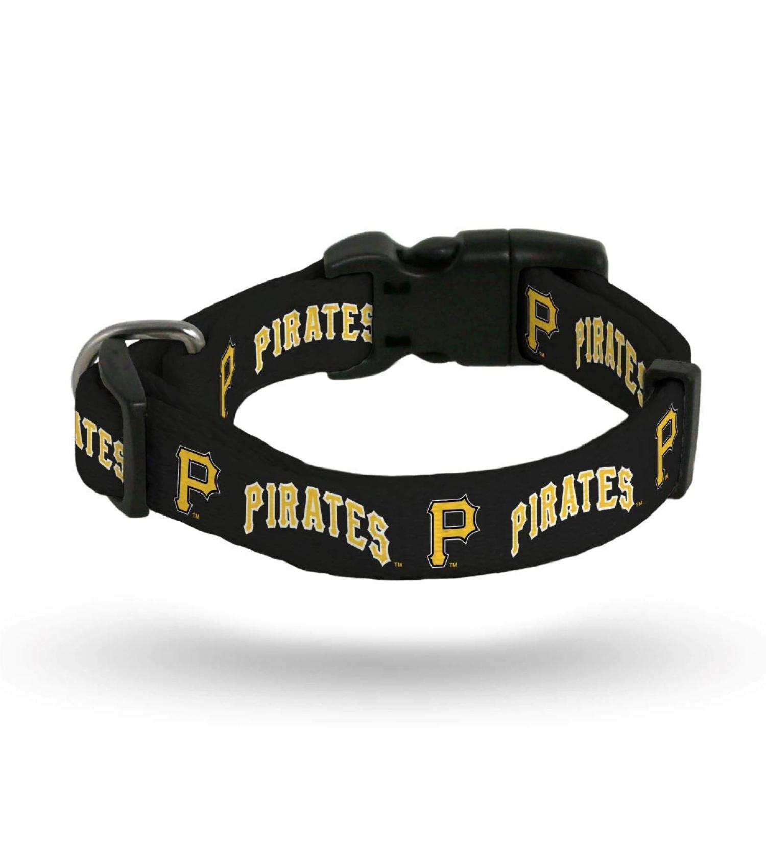 Rico Industries MLB Pittsburgh Pirates Pet CollarPet Collar Small, Team Colors, Small