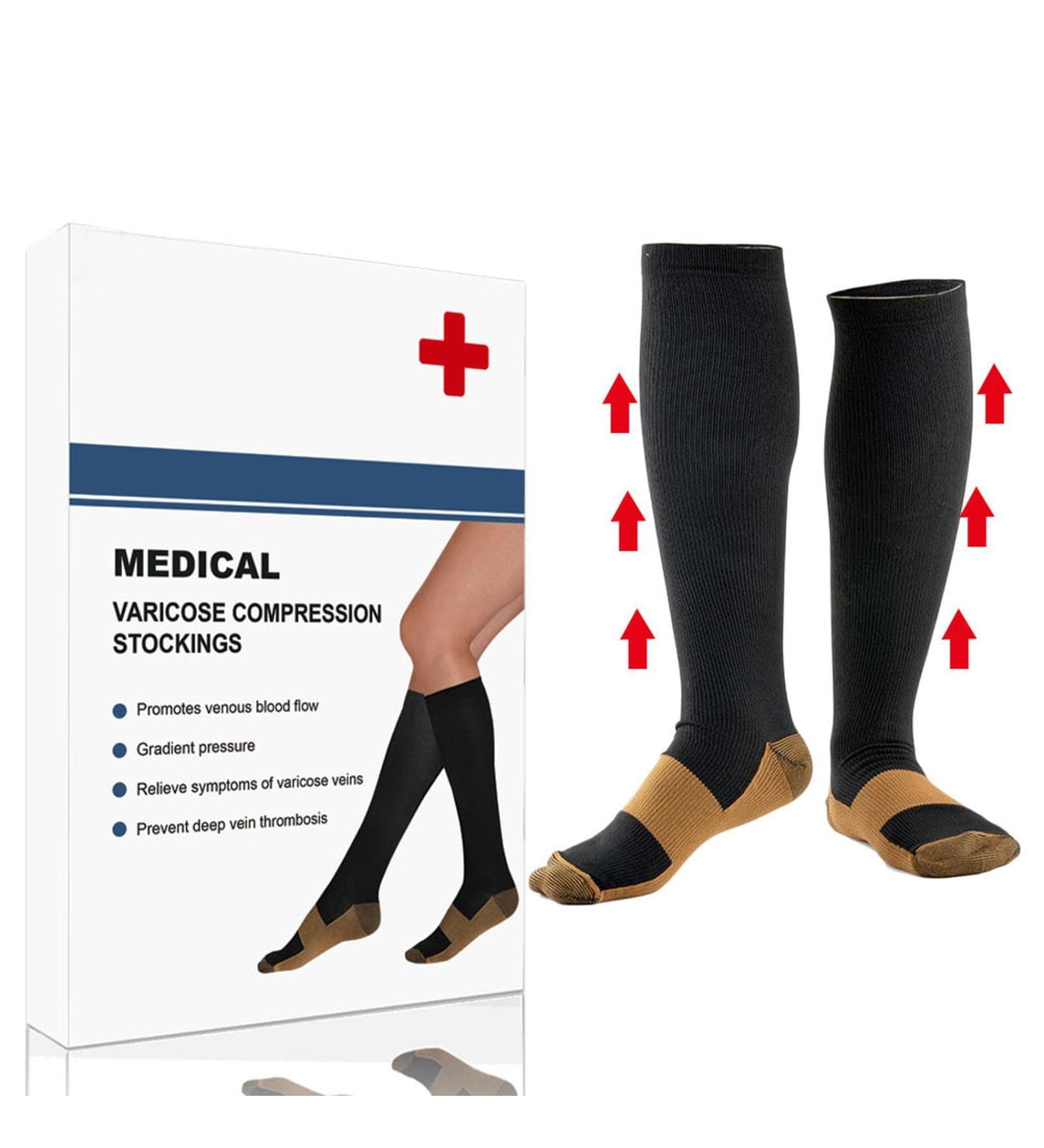 Yiurse Waden Compression Cuff | Breathable Knee Socks for Sports - Perfect for Tennis Running & Yoga | Black Leg Support with Welding Absorption - Buy Online on GoSupps.com