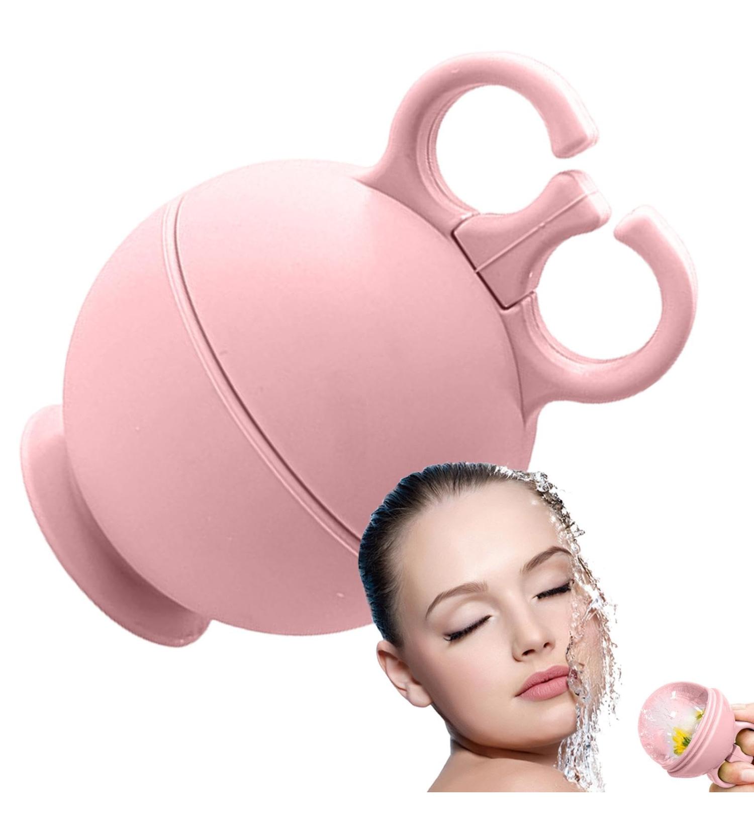 Ranley Ice Shape for Face - Reusable Silicone Ice Cream Form for Women | Summer Pink Massage Sensation - Buy Online on GoSupps.com