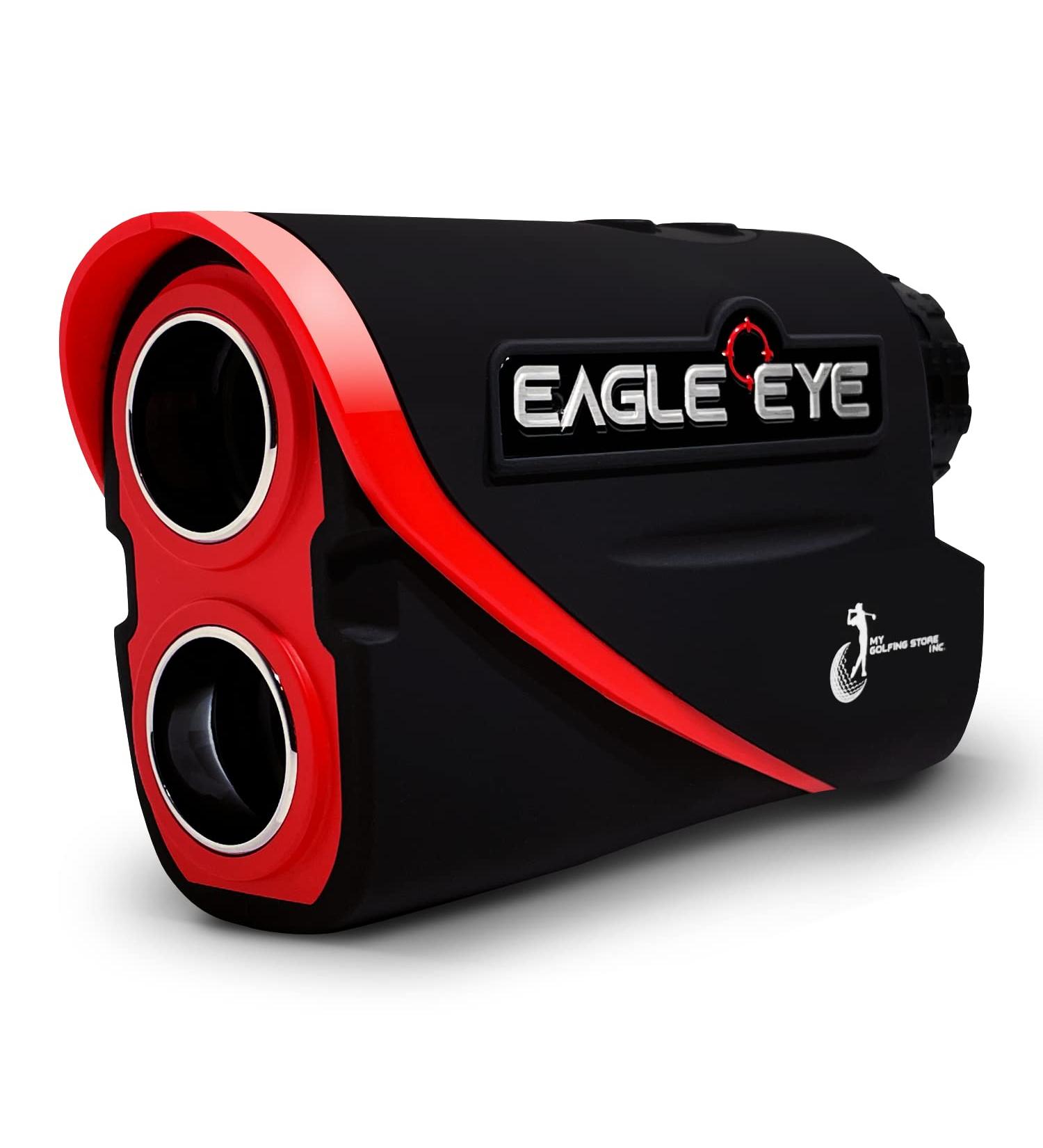 Gen 3 Eagle Eye Laser Golf Rangefinder with Slope - 800 Yards Distance - Fast Focus System - 6X Magnification - Buy Online on GoSupps.com