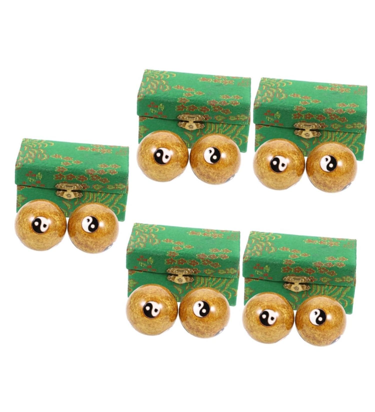 Buy Healvian 10 STK Massage Globe & Roller for Hand & Wrist Relief | Best Meditation & Massage Balls - Buy Online on GoSupps.com
