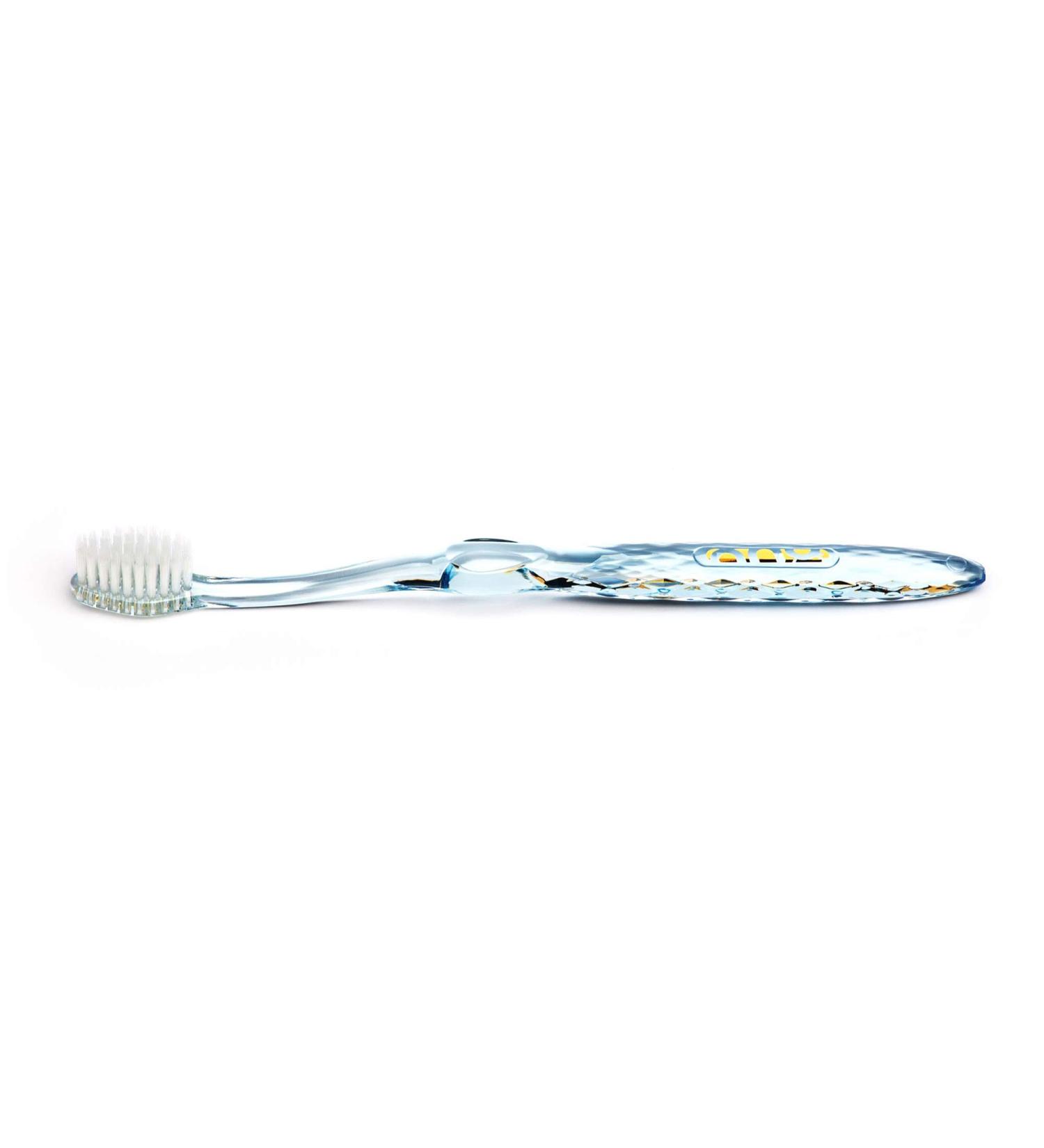 Buy Antibacterial Toothbrush with Silver Bristles & Blue Handle | Best International Shipping - Buy Online on GoSupps.com