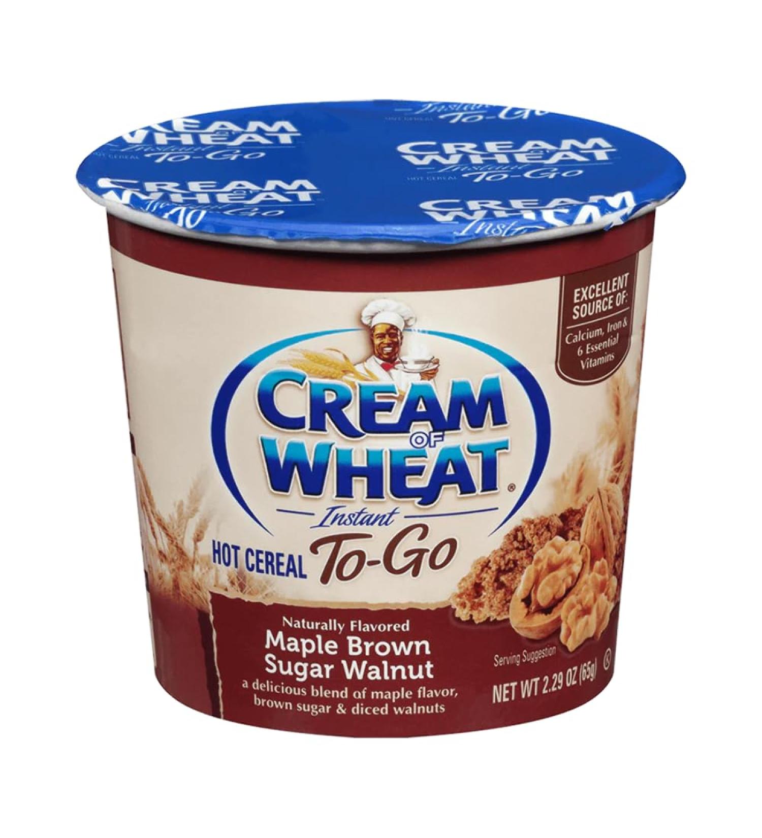 Cream of Wheat Instant Maple Brown Sugar Walnut 229g-Mas