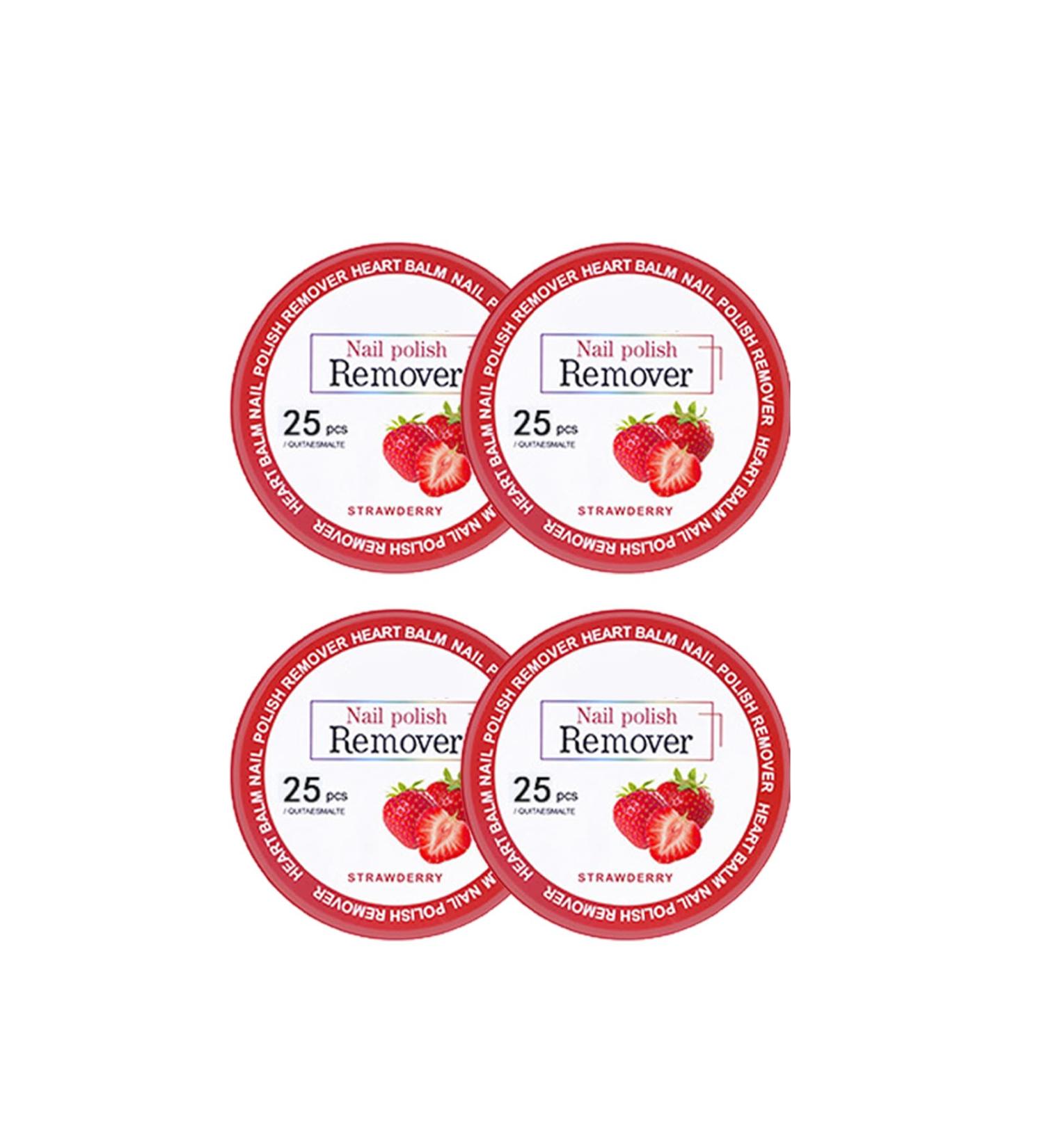 50PCS Nail Polish Remover Pads Gel Nail Wipes Nail Paint Remover Nail Varnish Remover Pads Lint Free Wipes for Nails Easy to Carry Instant Removal Nail Wipes (4PCS-B)