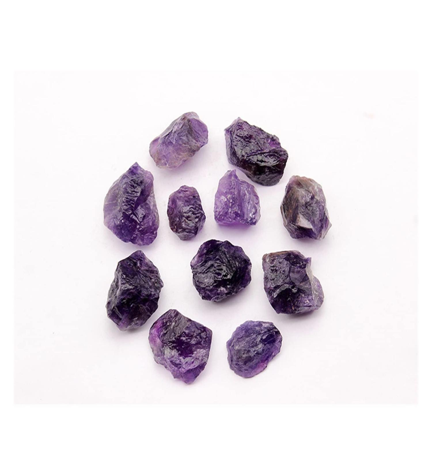 Crystal Rough 100g Natural White Quartz Crystal Stone Rock Chips Specimen Decoration Gift (Size : A Purple) - Buy Online on GoSupps.com