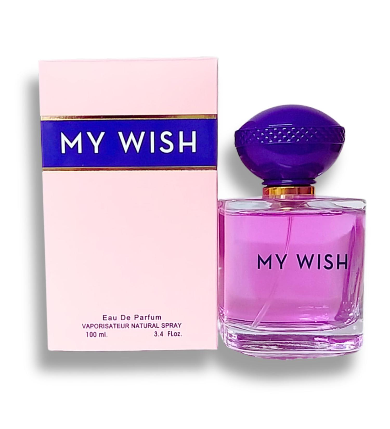 MY WISH EAU DE PARFUM 3.4 FL. OZ. Floral Fruity fragrance for women. - Buy Online on GoSupps.com