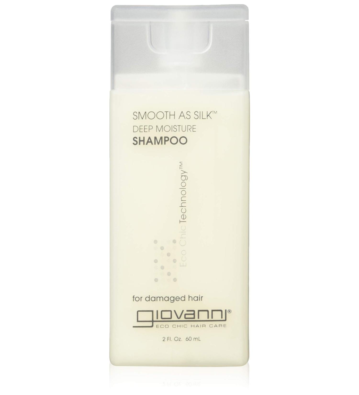 Giovanni Smooth As Silk Deep Moisture Shampoo - 2 fl oz | Best International Shipping & Hydrating Hair Care - Buy Online on GoSupps.com