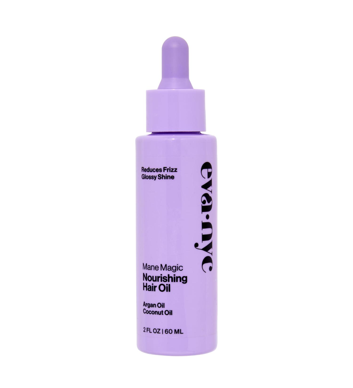 Eva NYC Mane Magic Nourishing Hair Oil - Argan & Coconut Infusion | 2.0 fl oz - Ultra Hydrating Hair Care for All Hair Types Ships Internationally - Buy Online on GoSupps.com